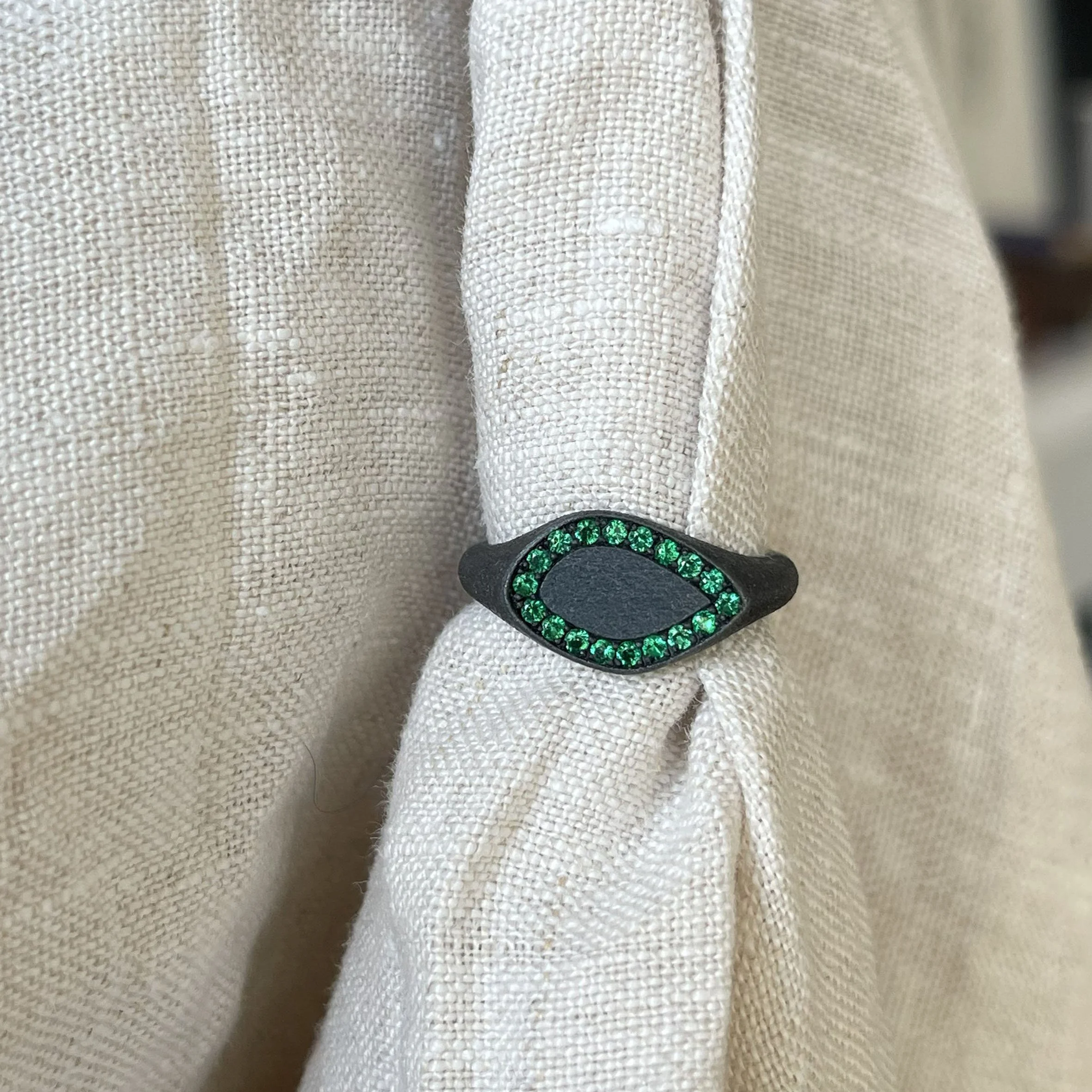 leoma-drew-signet-ring-silver-gold-frosted-freeform-pave-green-cz (7).jpg