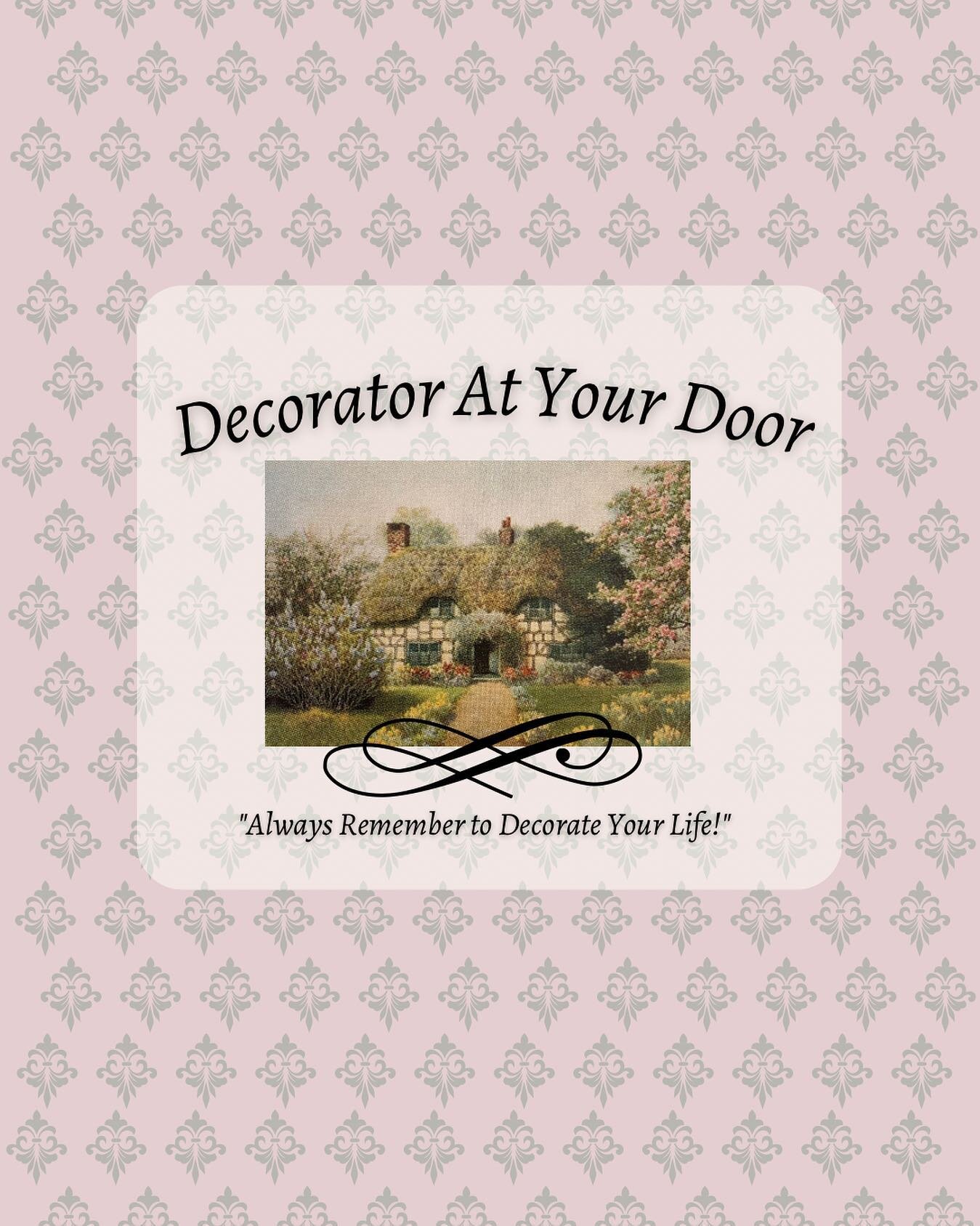 Check out my new page @decoratoratyourdoor and be sure to follow for upcoming announcements! 📣 Coming soon! #decoratoratyourdoor
