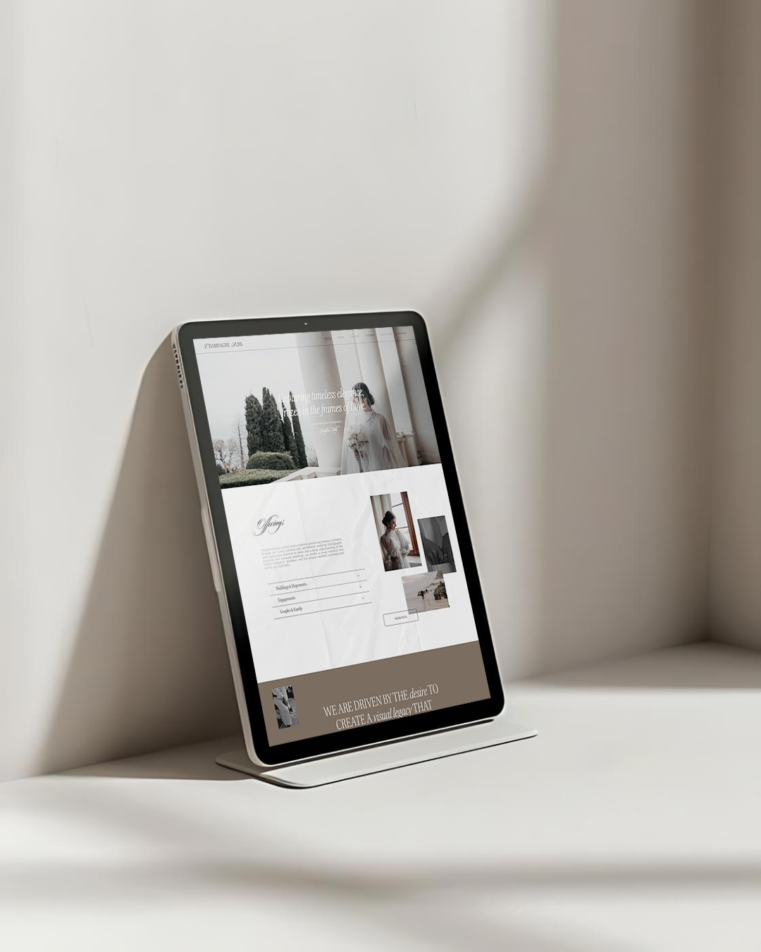 premium squarespace website templates for photographers