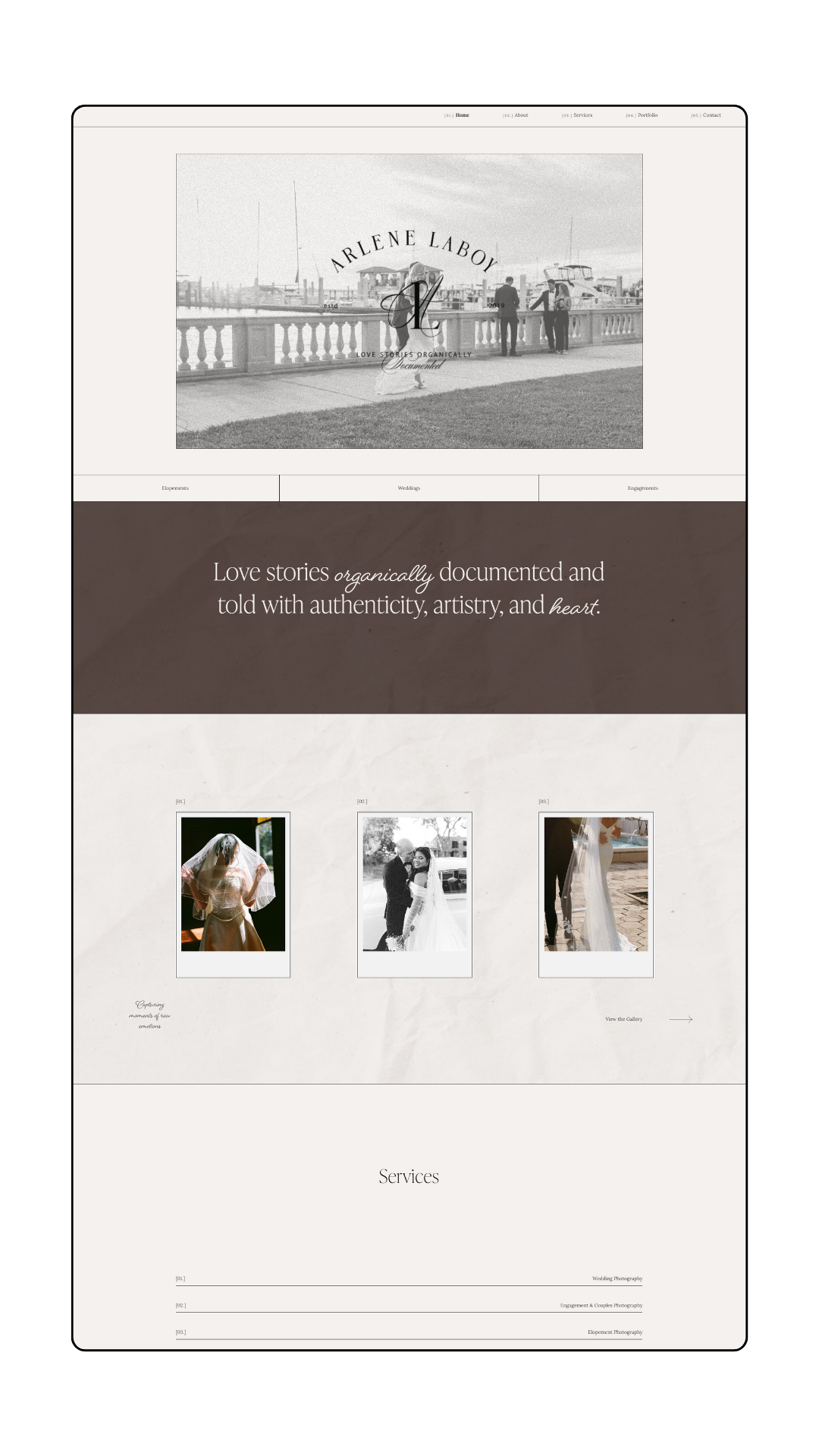 premium squarespace template for photographer