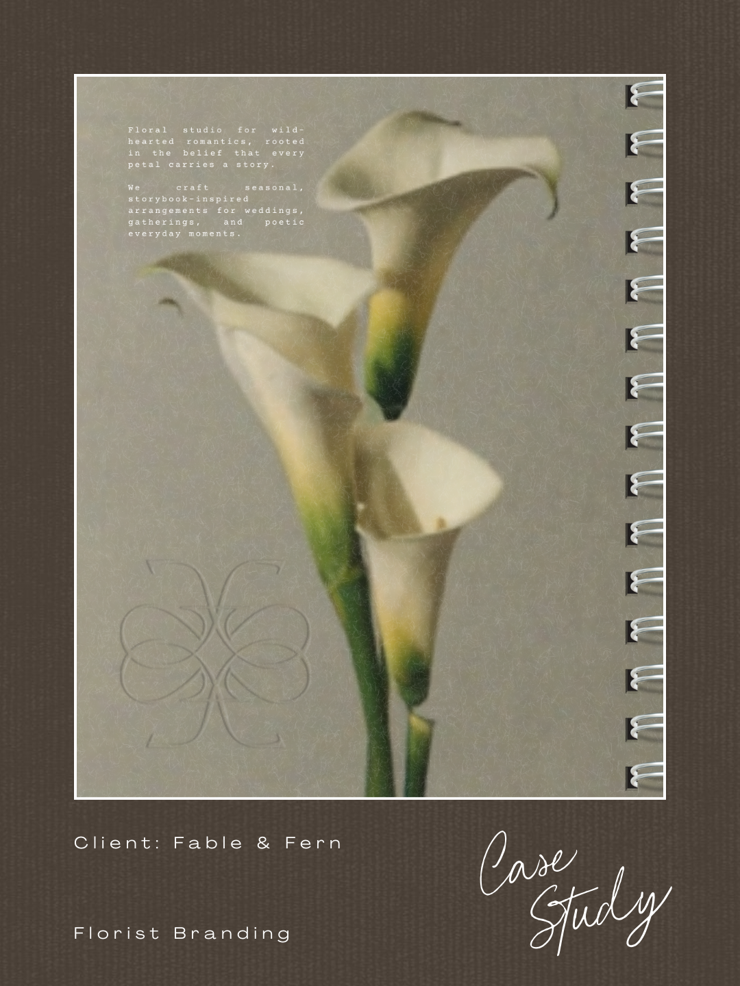 Florist Branding Example: Behind the Scenes of the Fable &amp; Fern