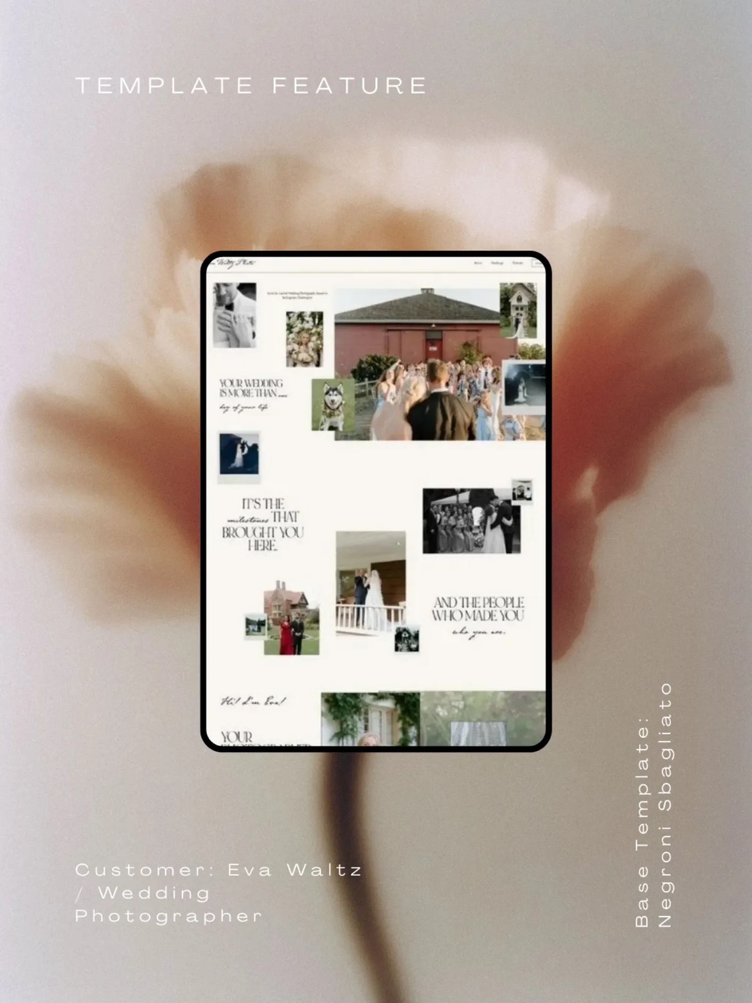 How Eva Designed her Photography Website that feels both Personal and Luxurious