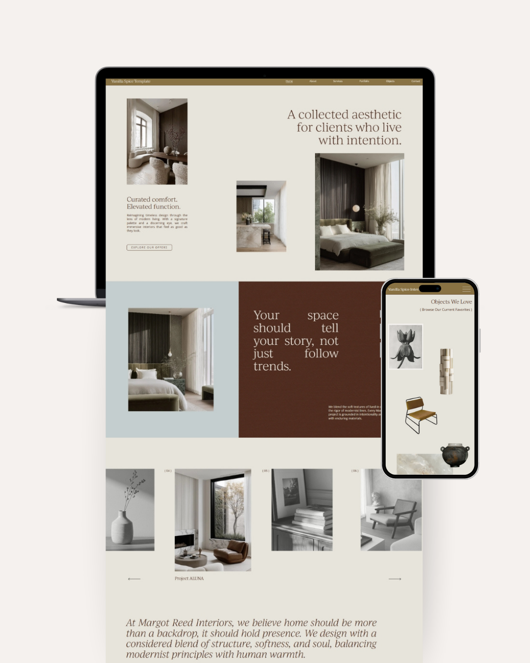 Squarespace Template Shop — Studio Bressi Branding & Squarespace Web