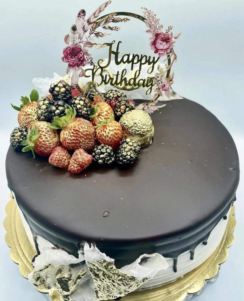 Custom Chocolate Mousse Cake