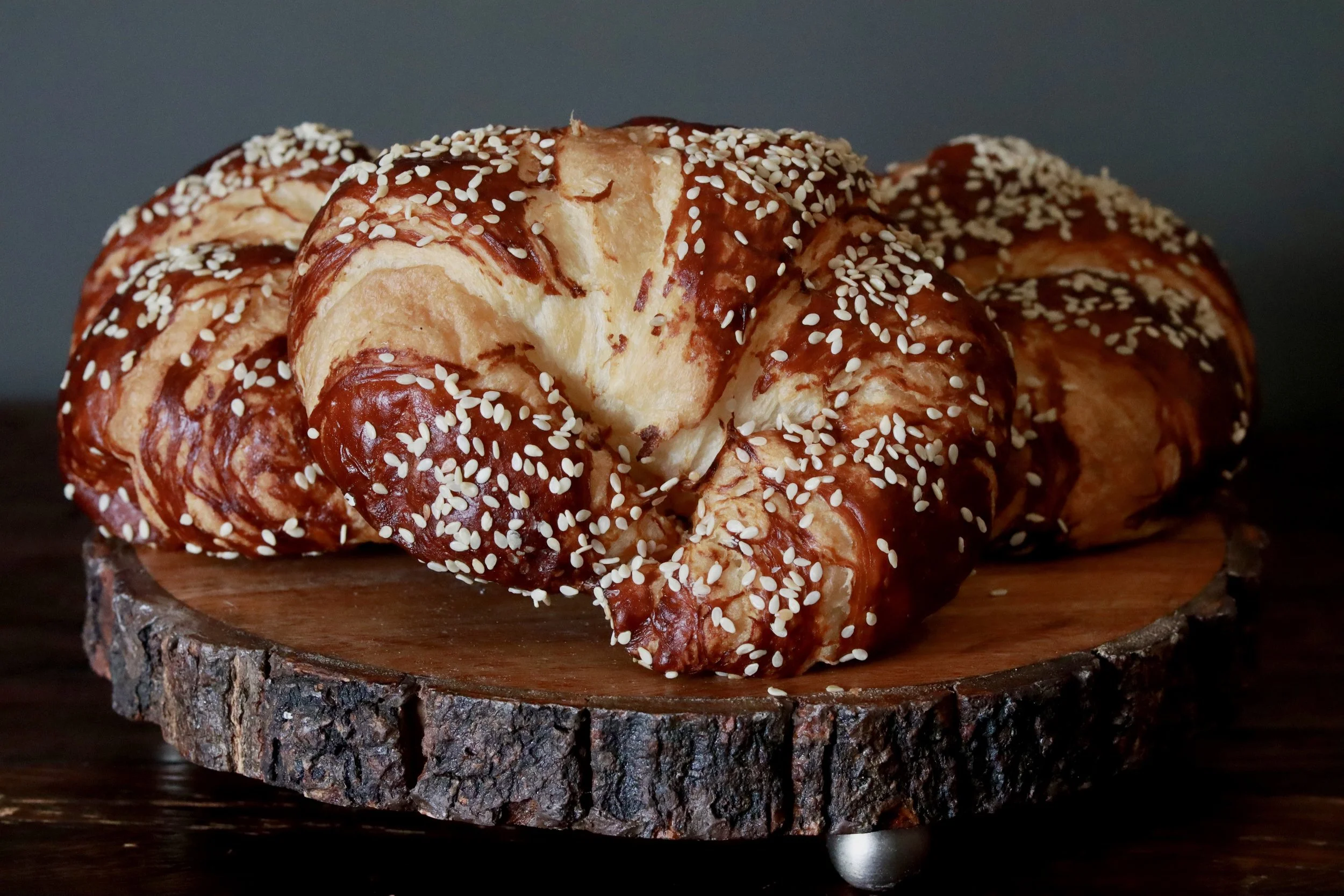 Pretzel Croissants