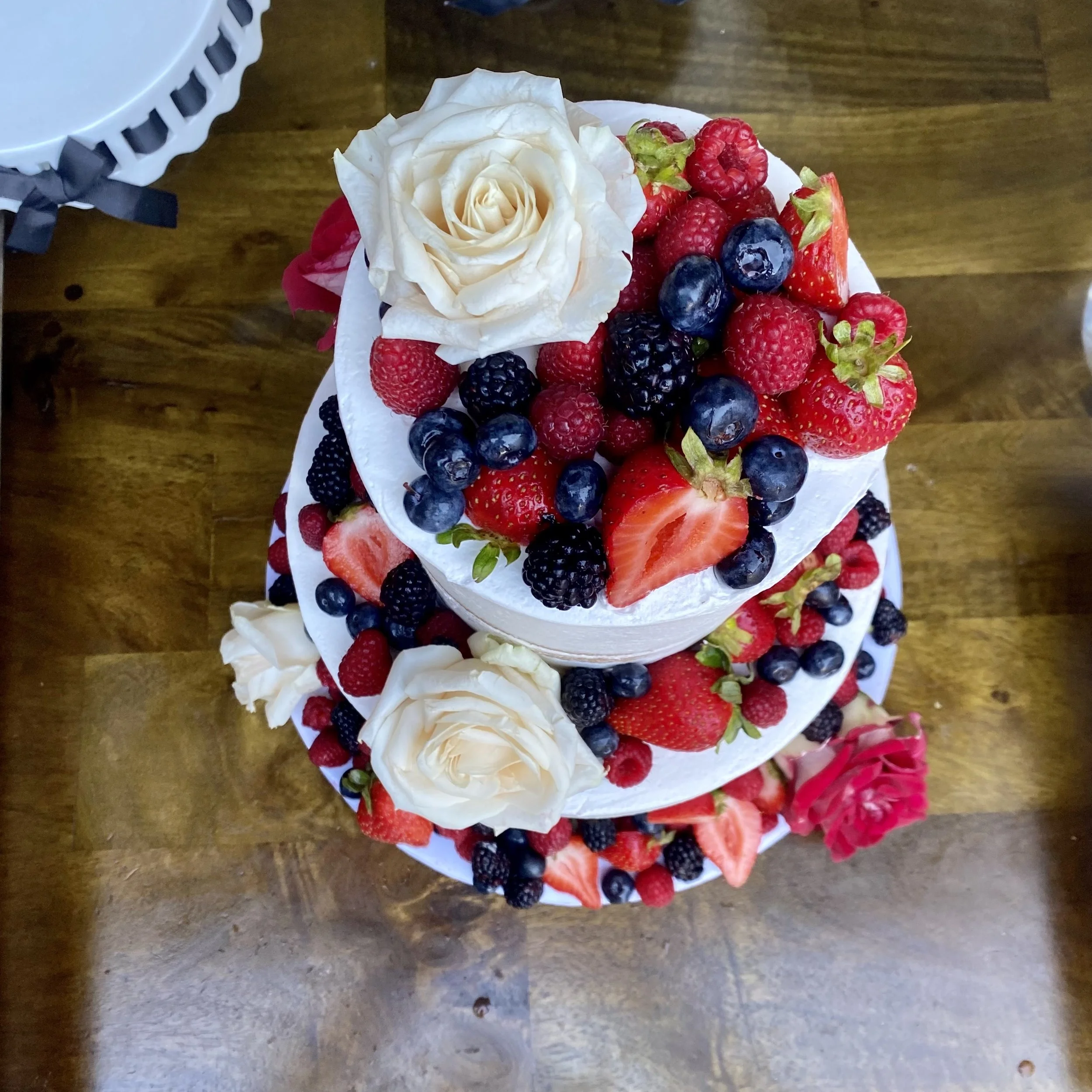 Custom Design Wedding Cake