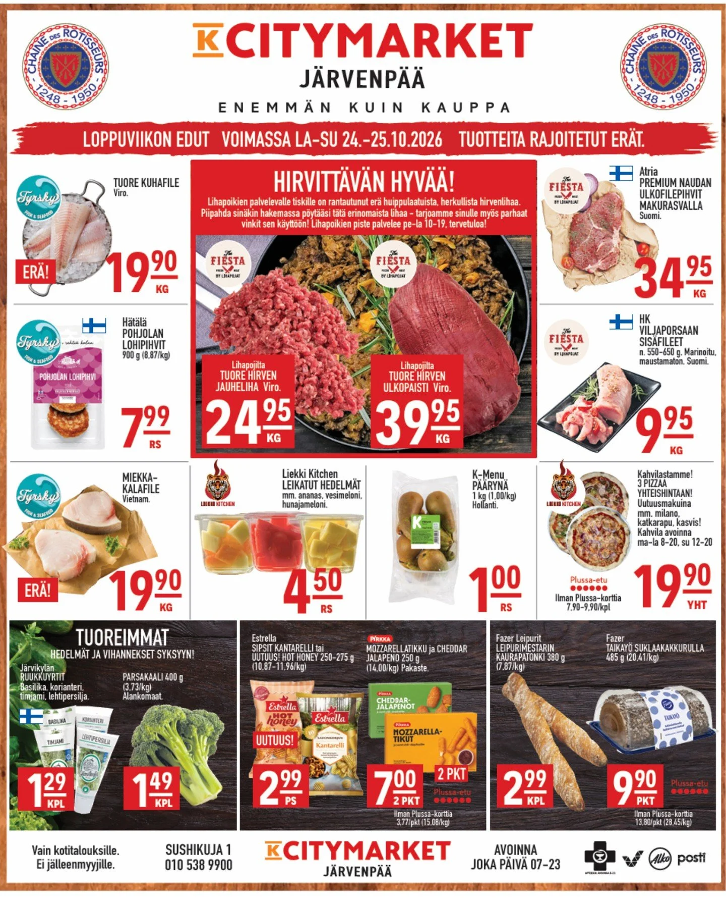 Kurkkaa viikonlopun vinkit meilt&auml;!😍