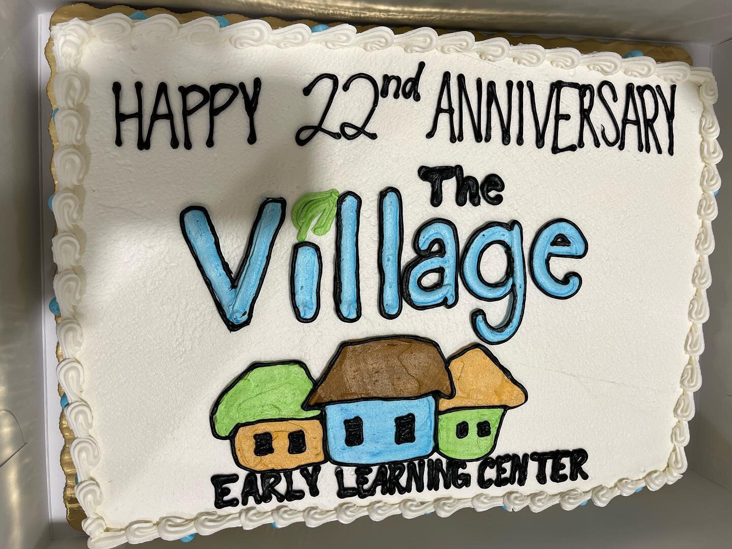 Guess who is having a birthday 🥳 🎂 🎉 party?? The Village team is celebrating 22 years of service (and fun!) in our community 🎂🎉👍🥳😎☀️❤️