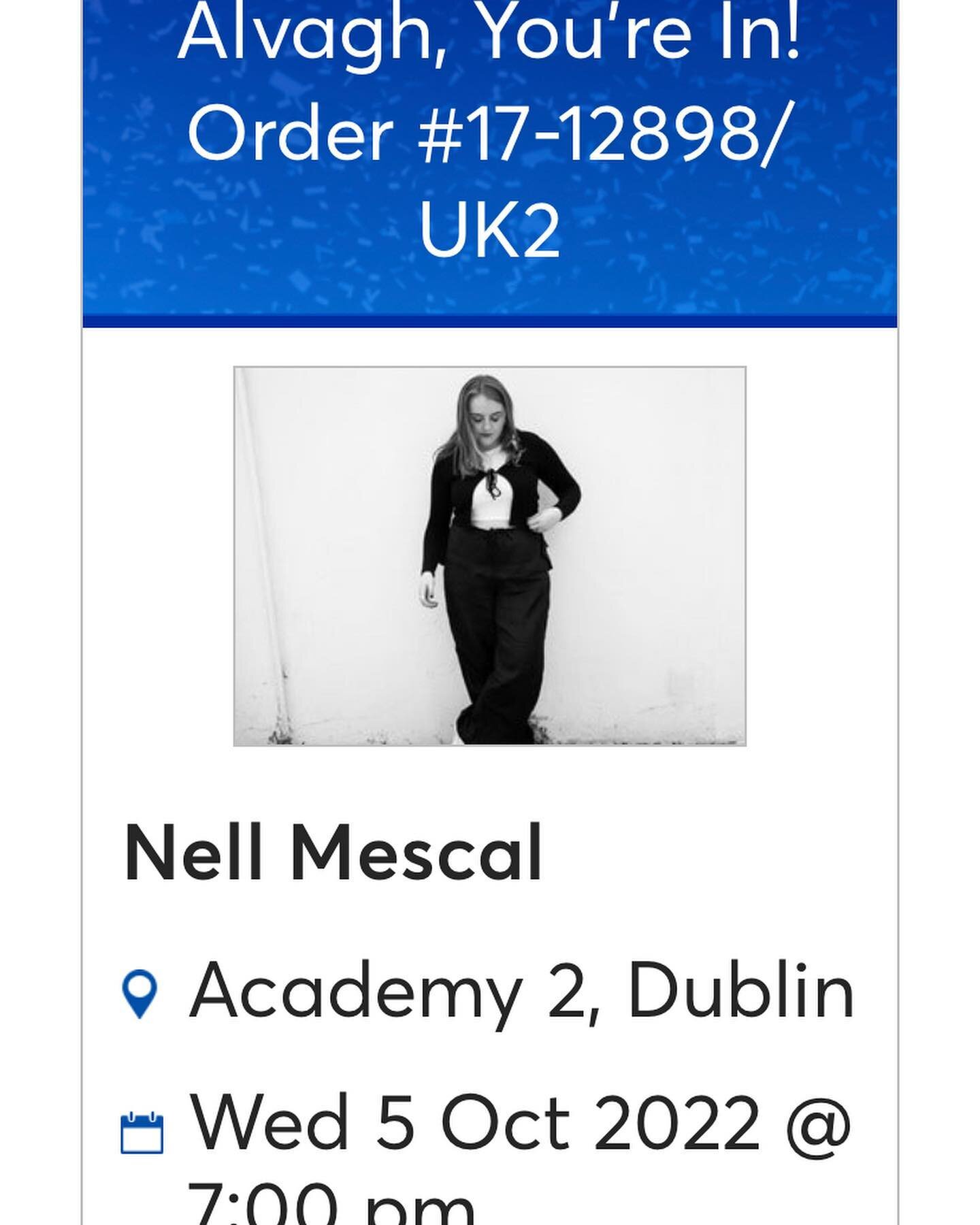 My next career is going to be becoming a groupie/stalker-type fan who follows @nellmescal everywhere 🤣🥰⭐️ #nellmescal #superstar #irishartist #newmusic #newmusicalert #newirishmusic #newirishartist