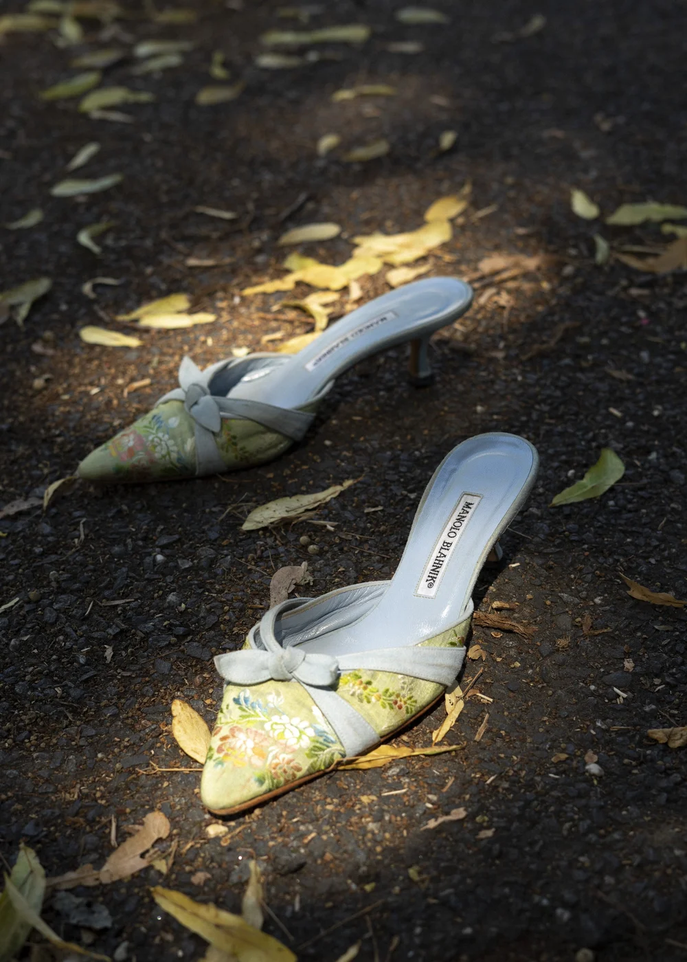 Manolo Blahnik Antoinette kitten heel — Helen the Brand - Main Image