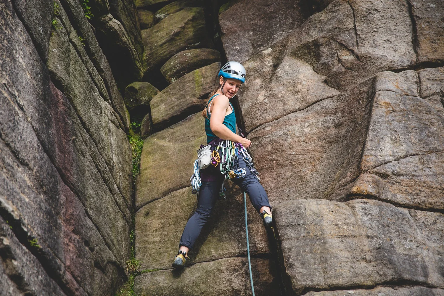 Peak Ropics Rocks Peak District Rock Climbing Courses — Peak Lines