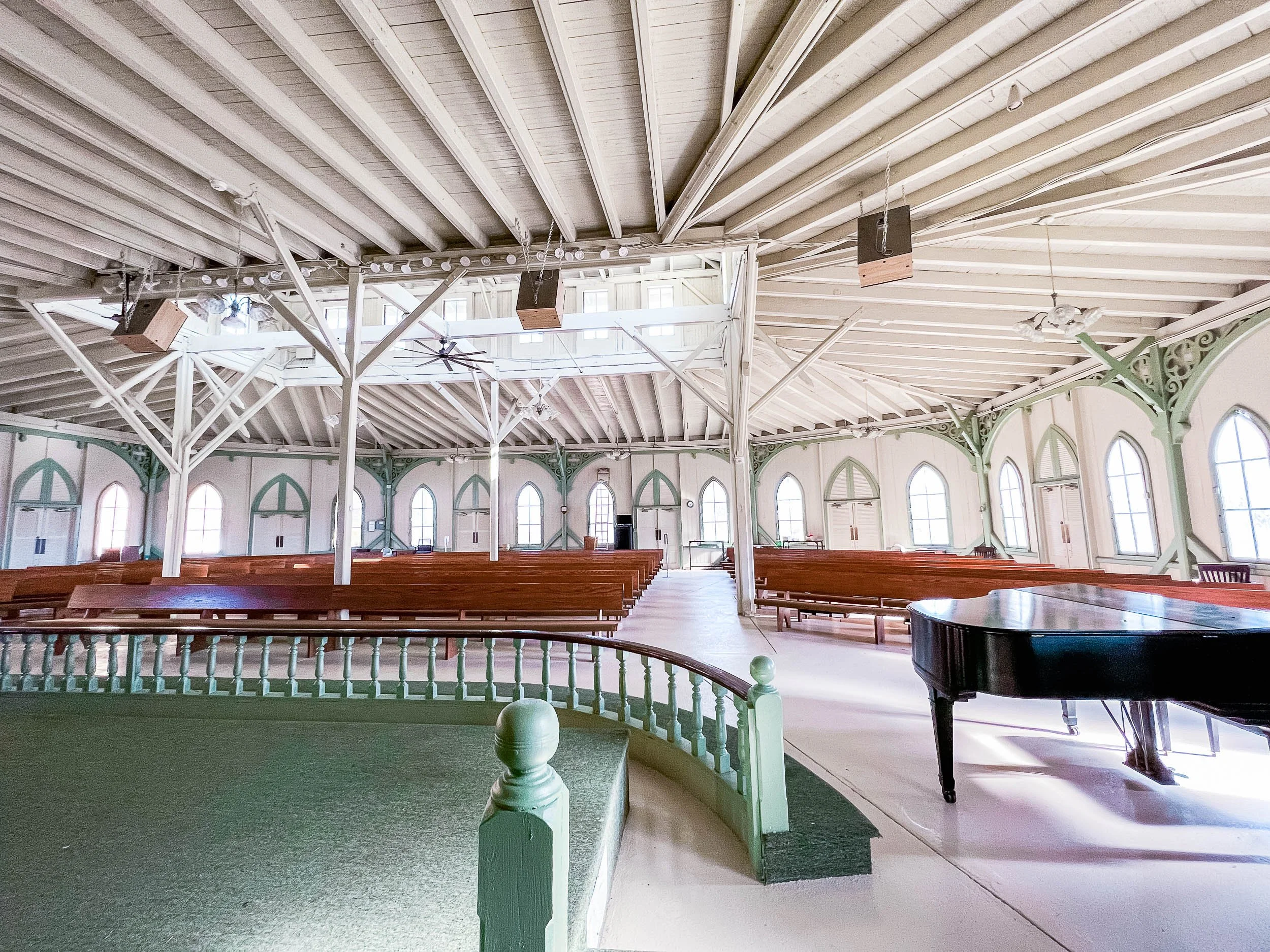 Interior: Bishop Janes Tabernacle ( Piano)