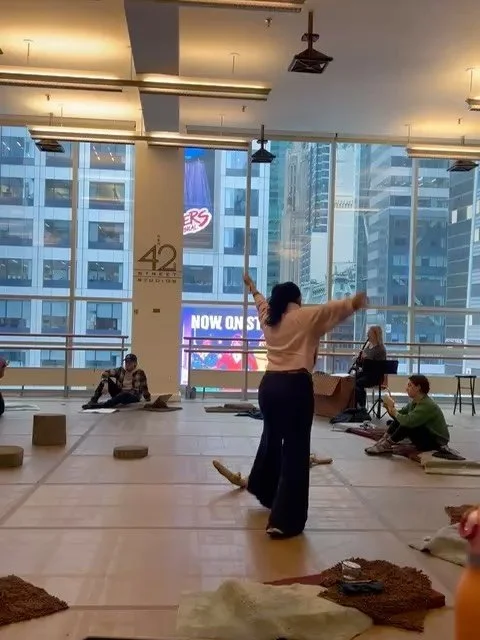 We spent several days together in rehearsals for The Garden, exploring water, air, earth, and growth through movement, sound, music, and hands-on activities.

It was a space full of curiosity, collaboration, and care, where ideas were shared, tested,