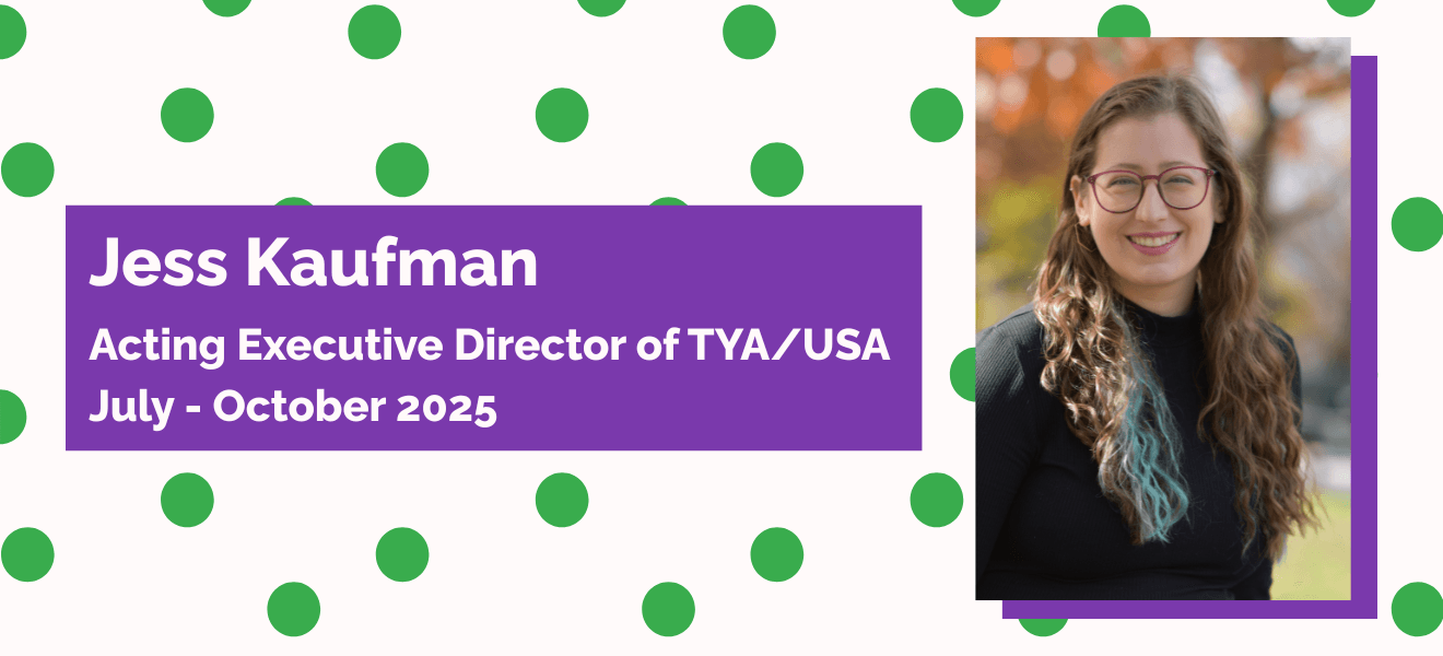 banner featuring jess Kaufman and her new position