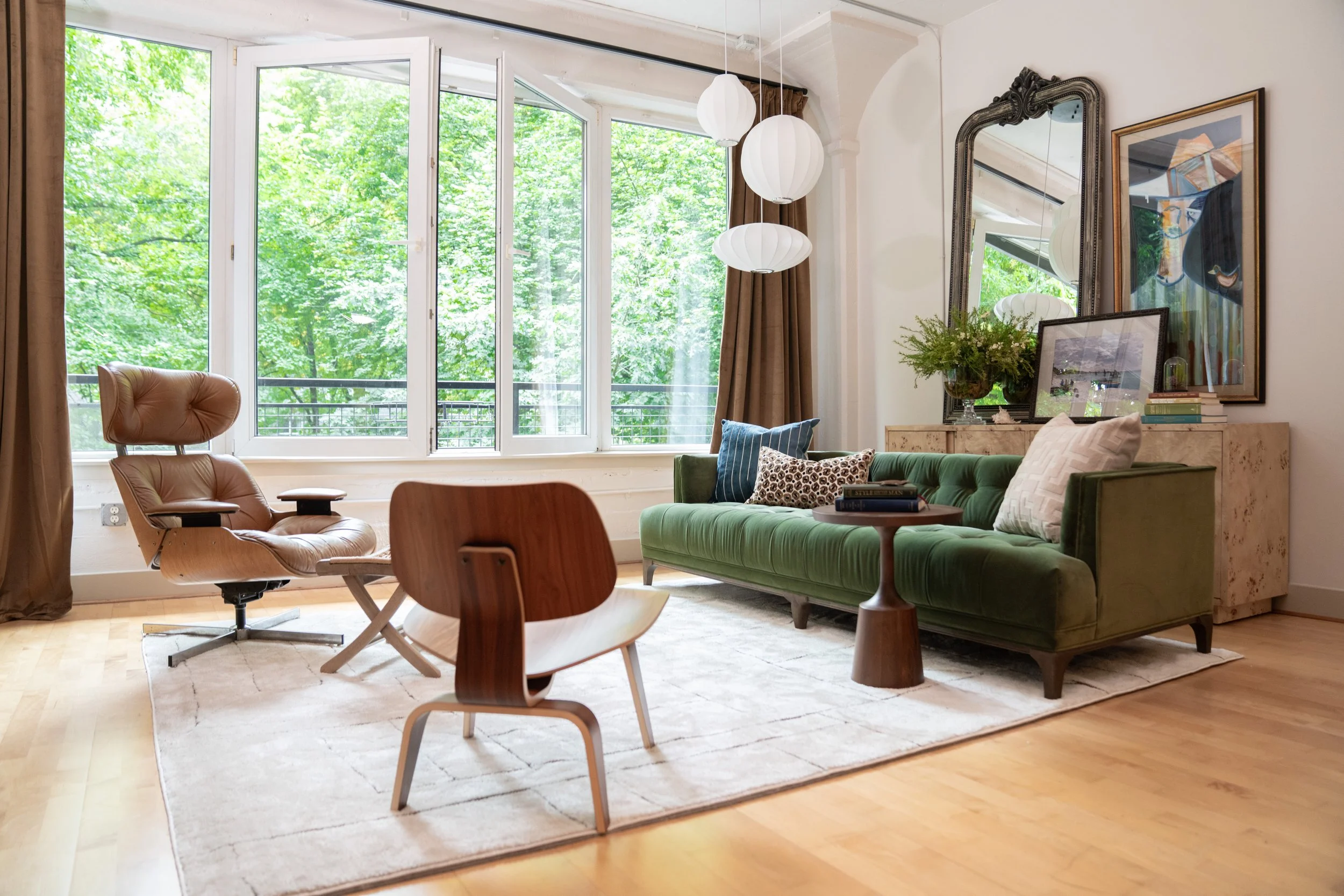 Mid Mod Parisian Studio