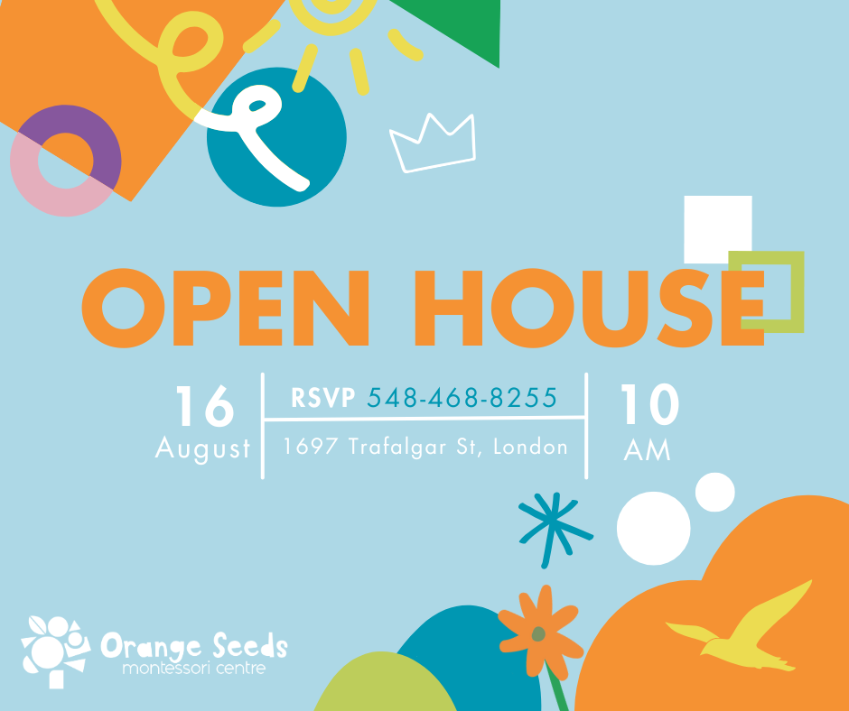 You're Invited: Join Us for Our Montessori Daycare&nbsp; Open House in London on August 16th!