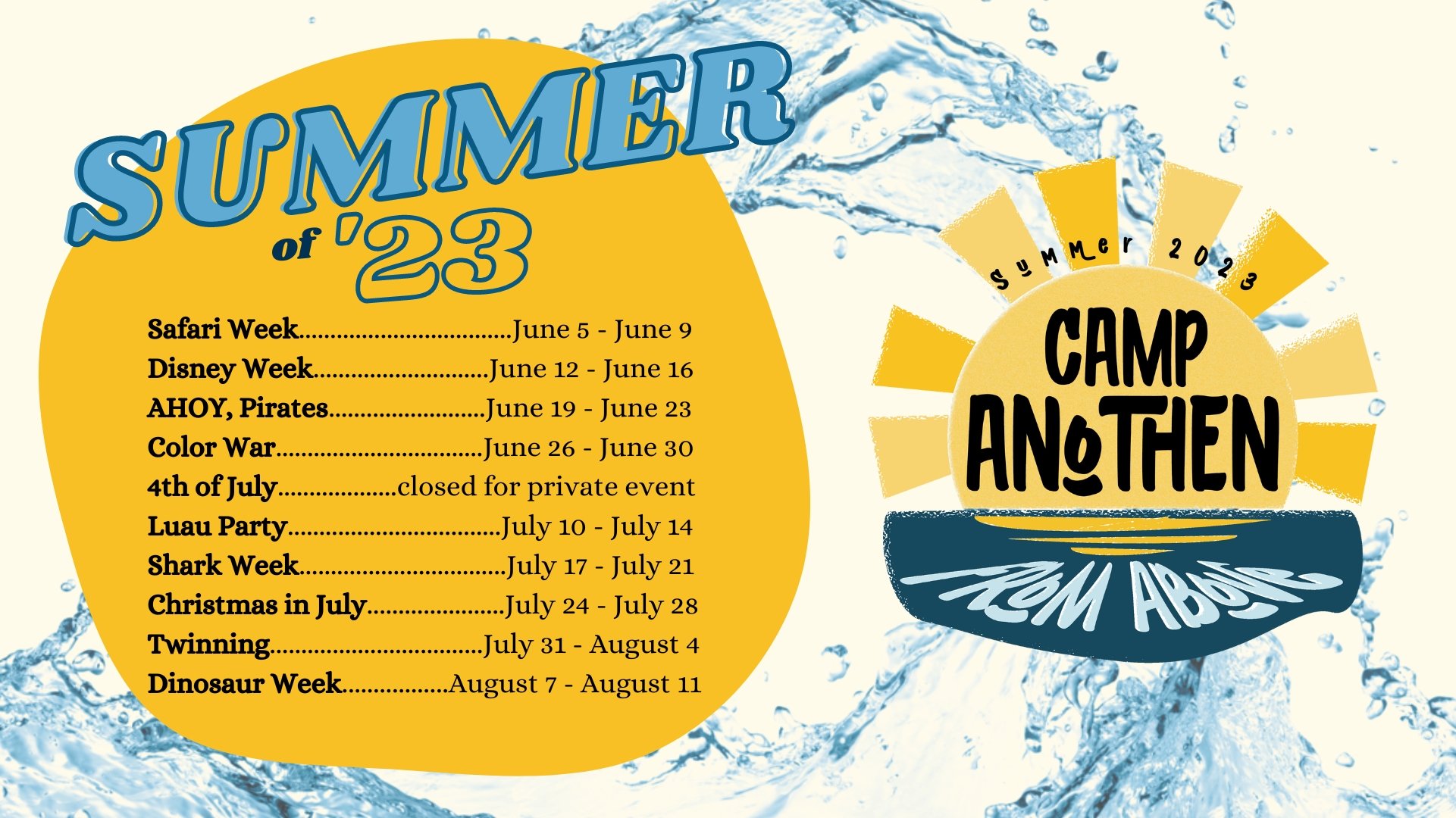 Camp Anothen Summer Camp from Above PreK 8th Grade