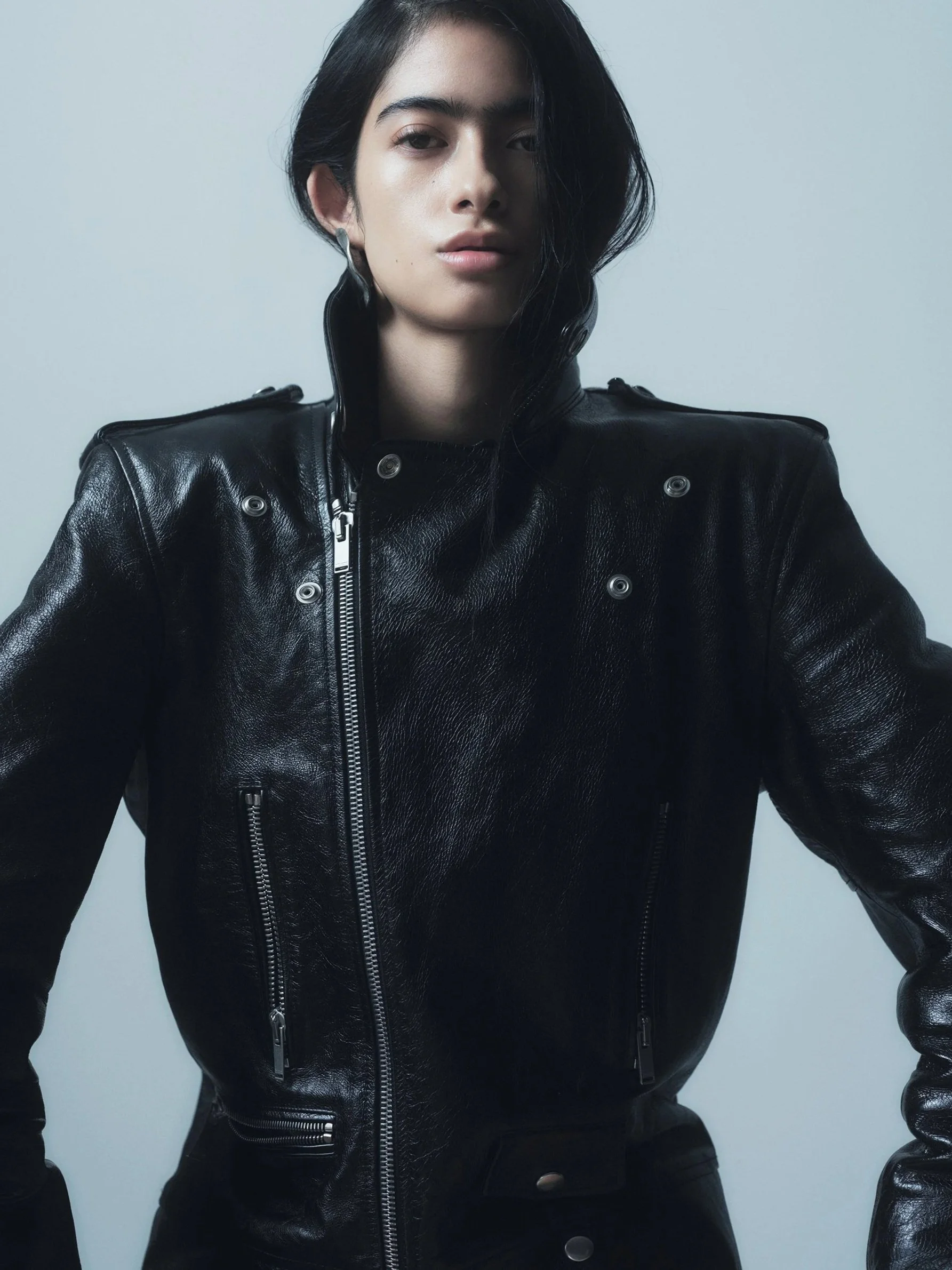 YSL fashion story photographed by Mikey Sanchez