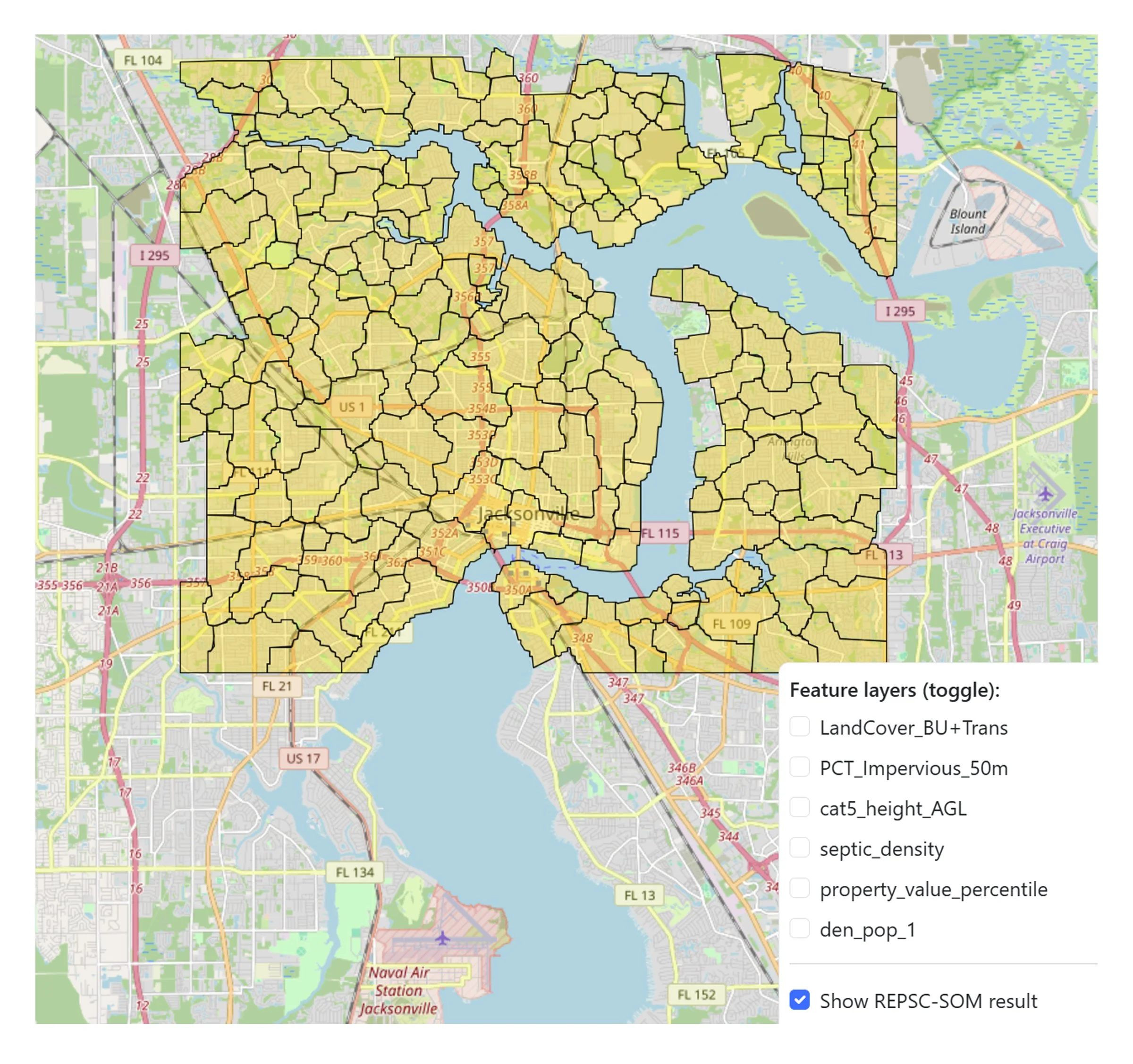 -Enhancing Demand-Oriented Regionalization- Conventional planning units or urban regions, such as census tracts, zip codes, or neighborhoods often do not capture the specific demands of local communities and lack the flexibility to implement effectiv