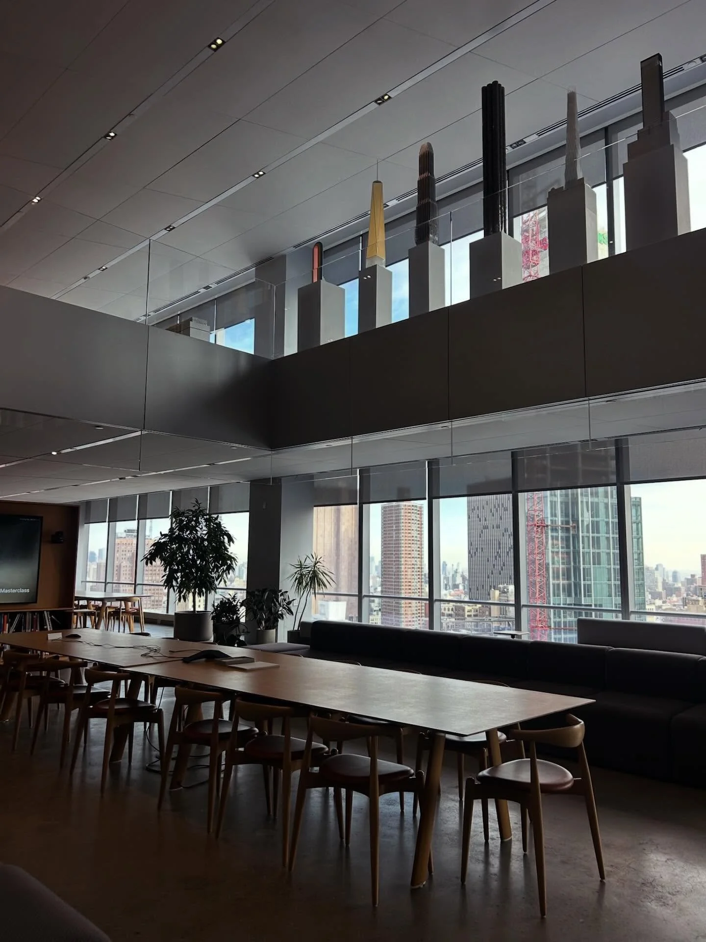 Here's an update on our New York trip so far! We started with a tour of SOM, where we explored the layers of program development in relation to transportation. We also received valuable career and design advice from UF alumni and the SOM team. We the