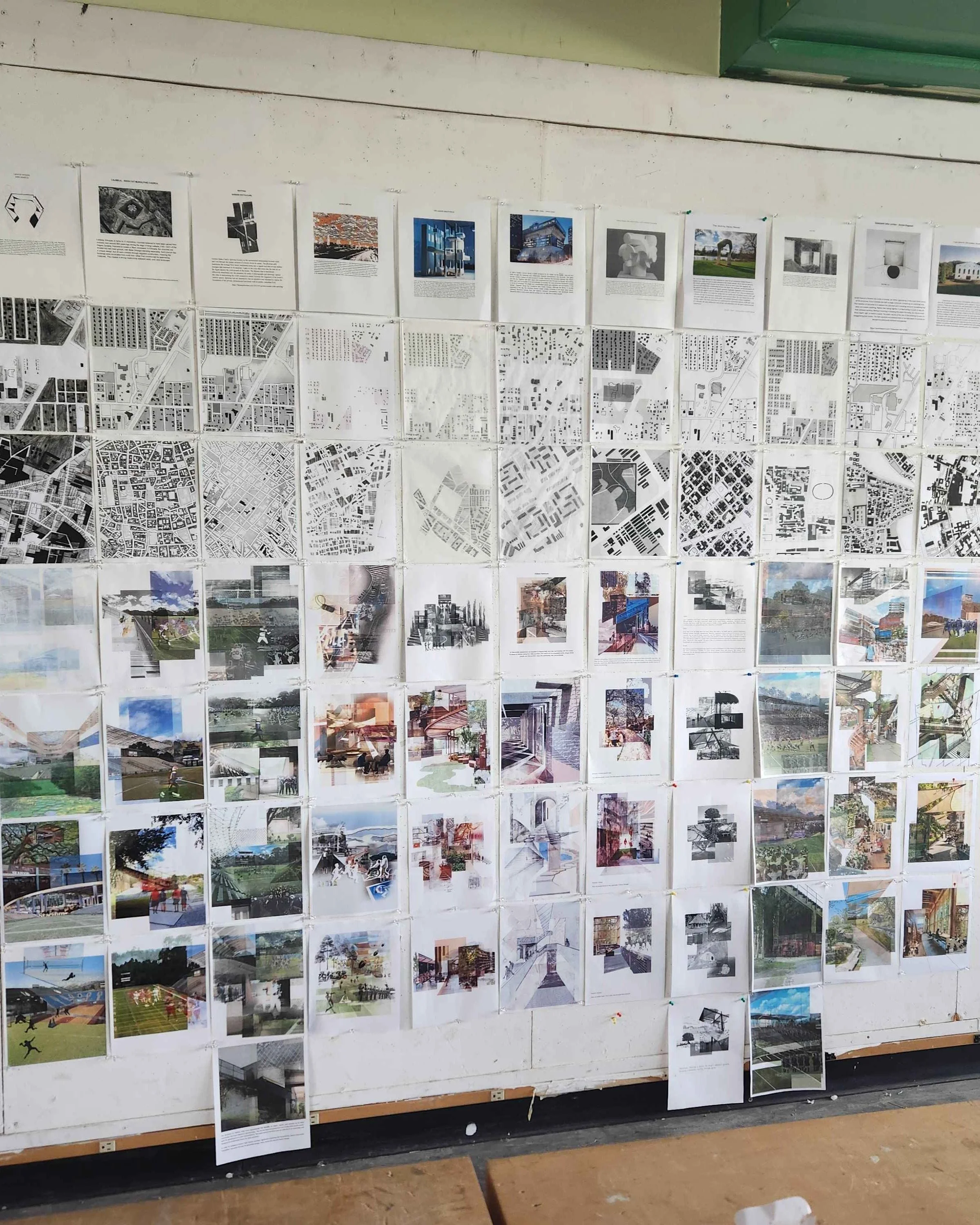 Week 2 is over! D5 has been looking at the positives and negatives of Citizen's Field and collaged problems and solutions. There has been some amazing work made so far, and it will only get better the further we get into this project.
#architecture #