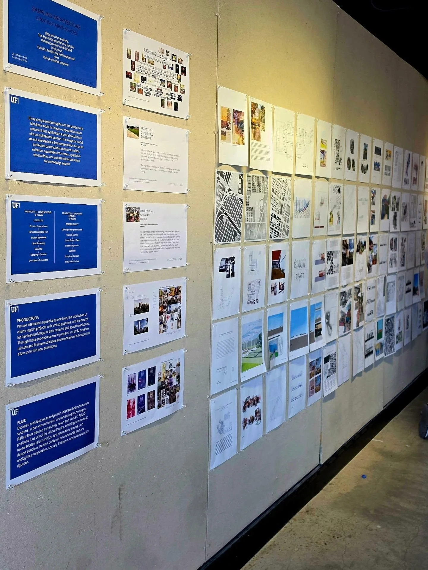 Studio work on display! 📌

Our latest projects D5 projects have officially made their way to the gallery! From early concepts to final drawings and renderings, students are showcasing their approaches to architecture, public space, and community-cen
