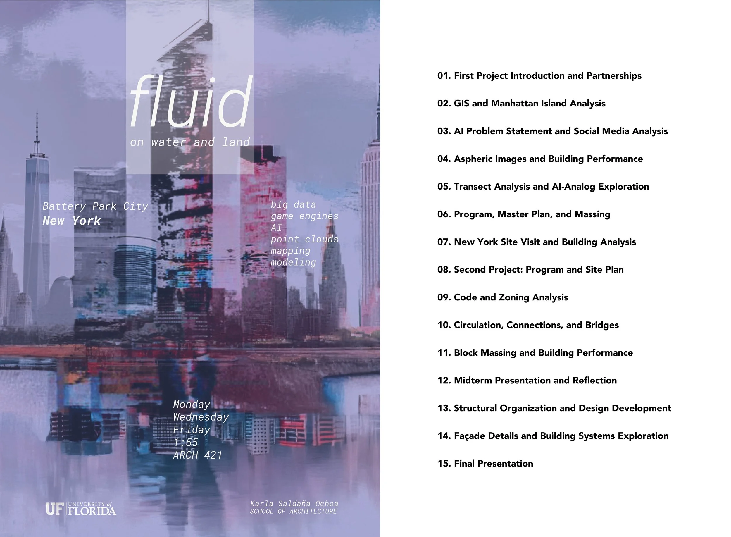 Fluid: on water and land, 2026