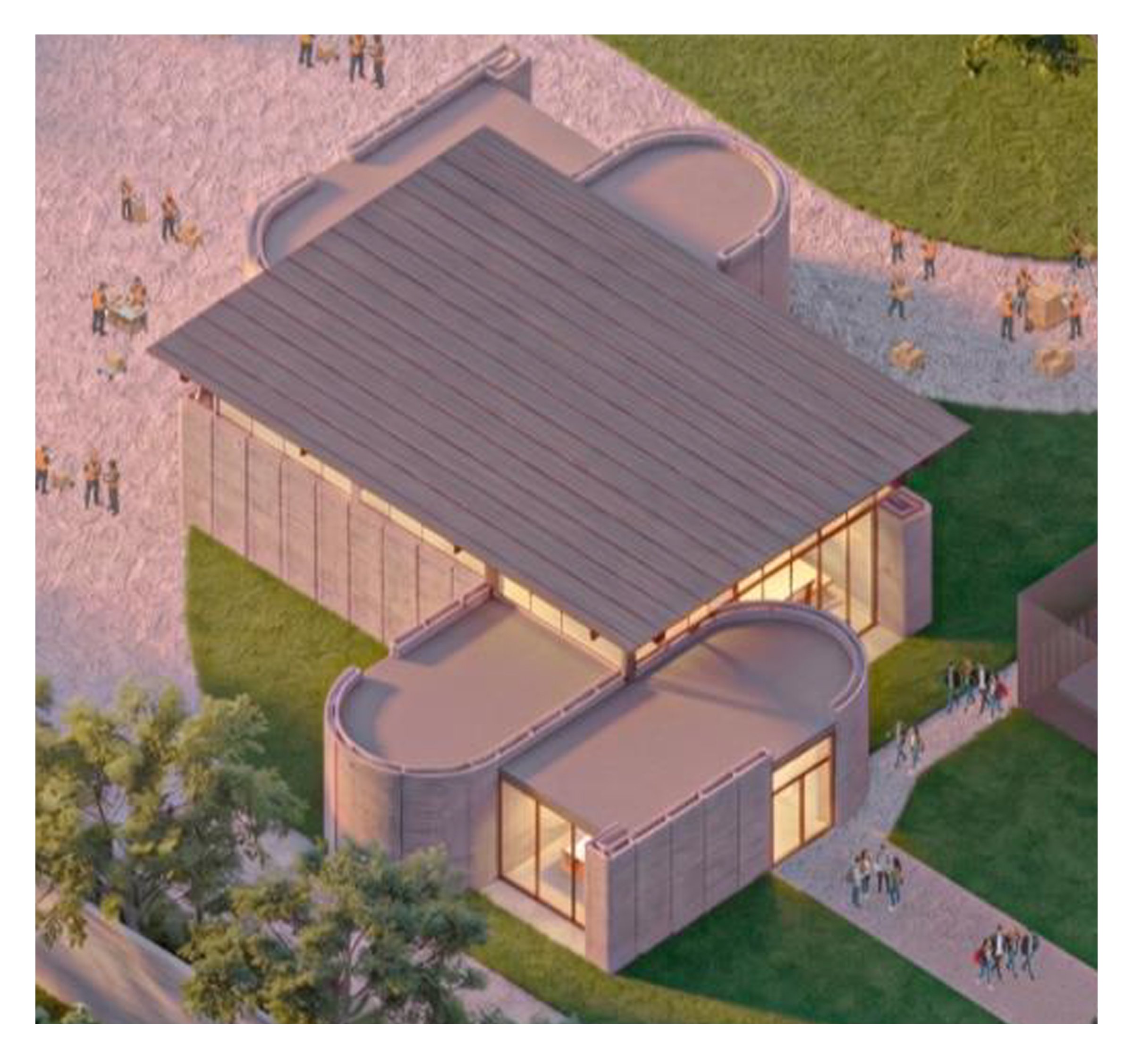-From Material to Assembly- This project proposes a building that embodies industrialized construction principles by integrating a systematic design–to–construction pipeline that advances research and education on industrialized construction practice