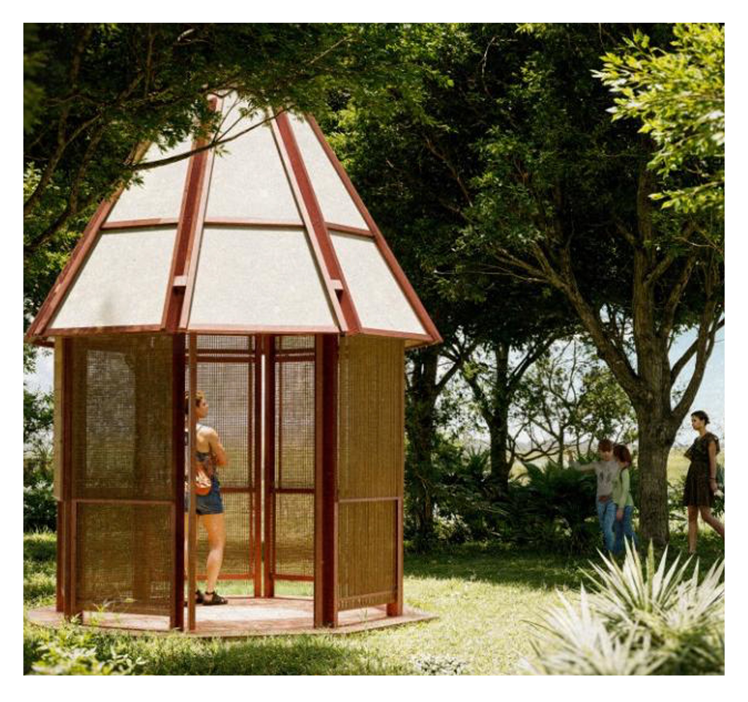 -Digital Crafting- This project explores how an architecture informed by indigenous building practices and technologies can address the need to adapt today’s design priorities and processes for climate change, coastal erosion, and flooding. The pavil