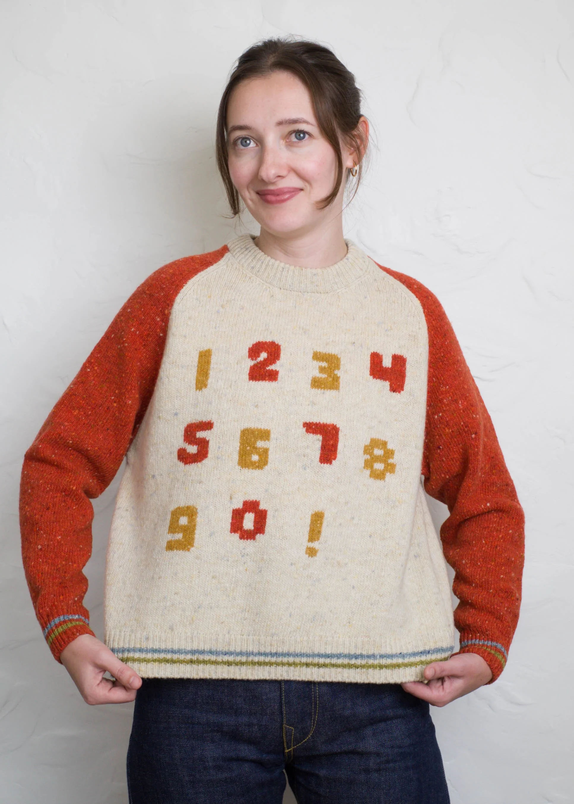 Numbers Sweater