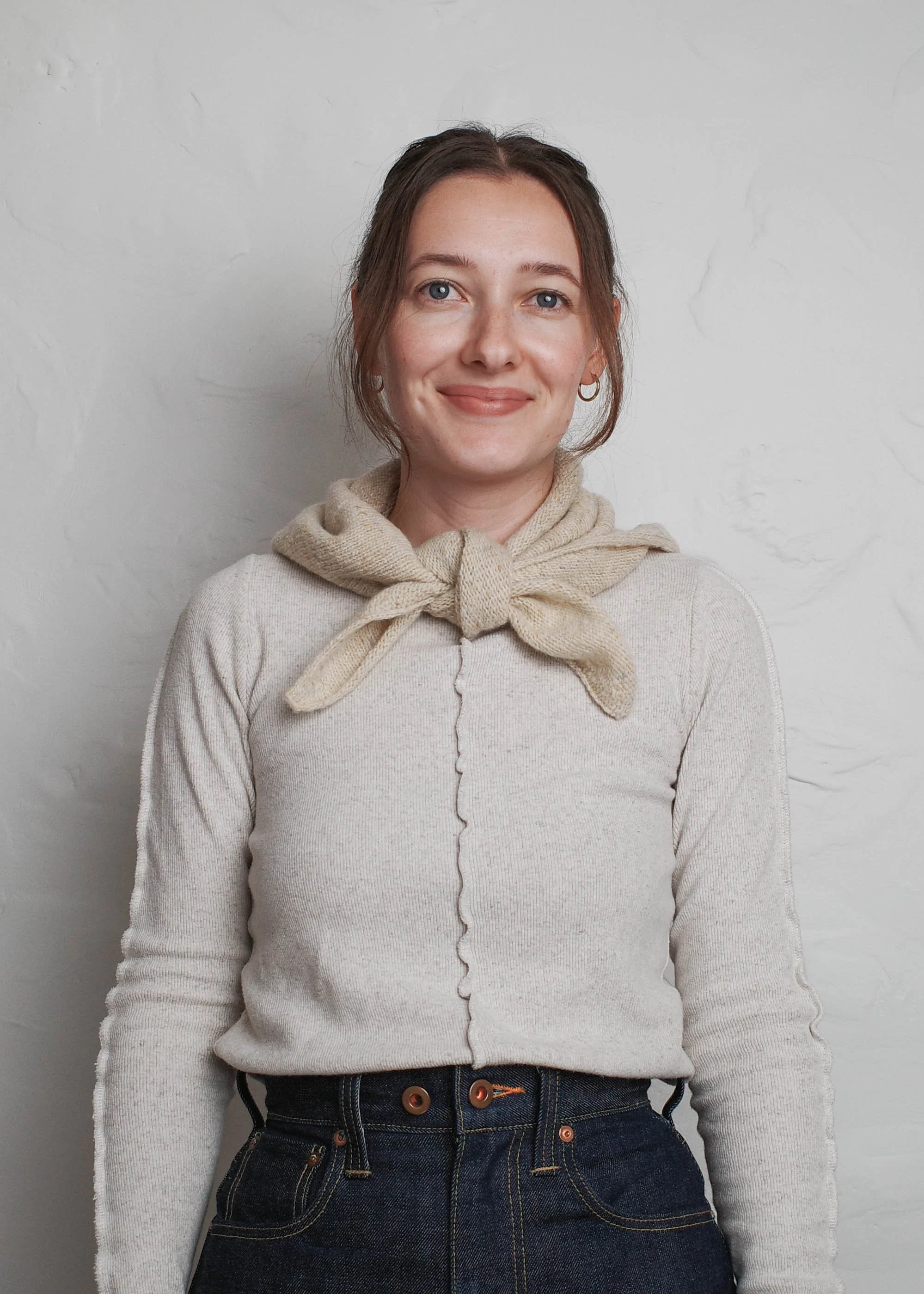 Knit Bandana – Natural