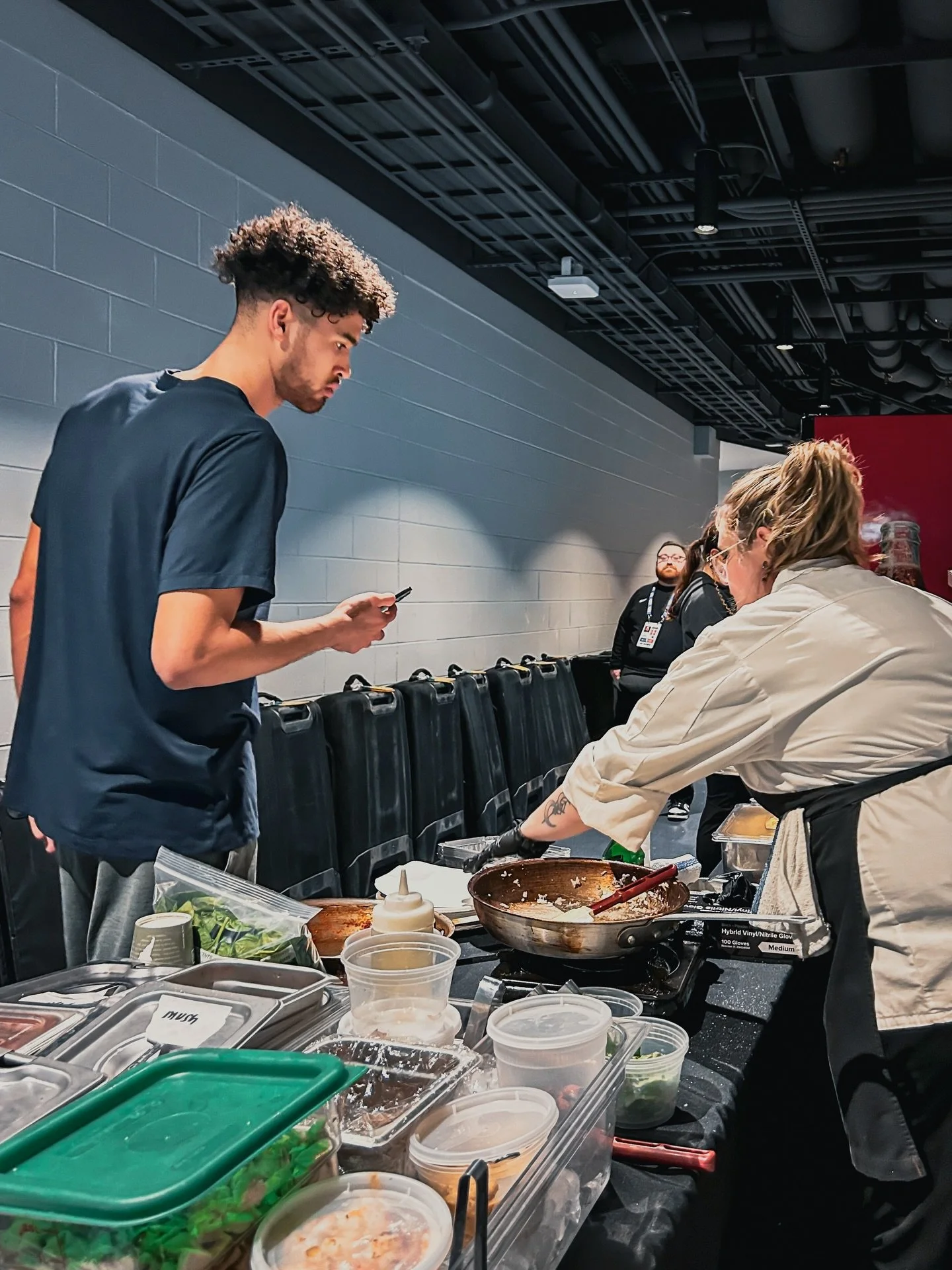 Not every catering job ends with a dance floor. Sometimes it starts with tipoff 🏀

One of the coolest parts of what we do is catering for visiting teams when they come to town. Our sports catering crew regularly feeds athletes across the NBA, MLB, a