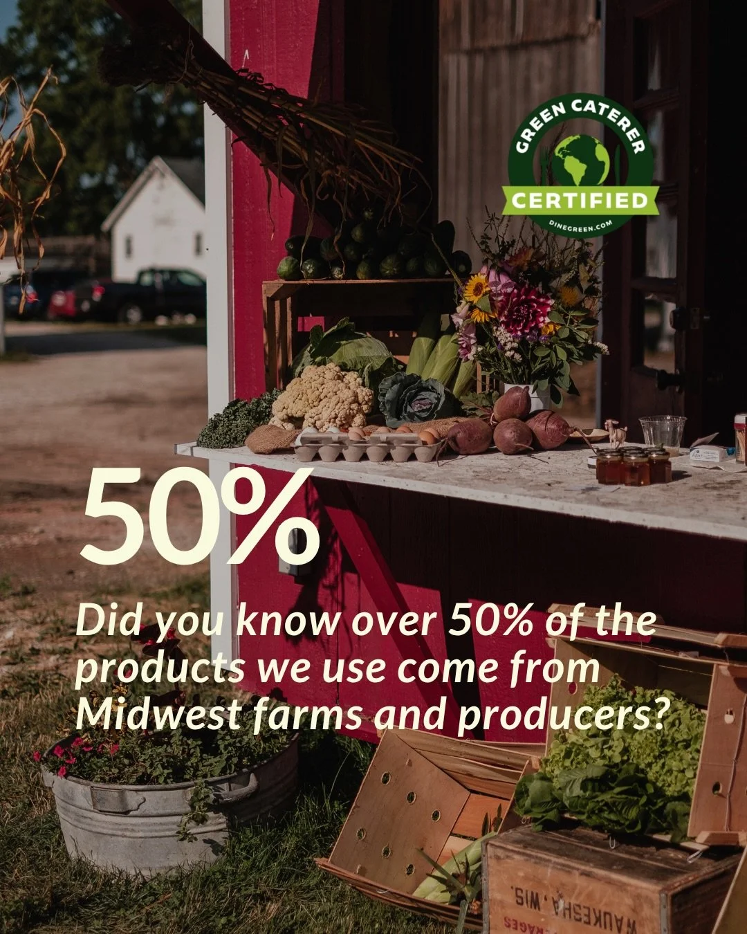 Happy Earth Day 🌎 🌱♻️💧

For us, it&rsquo;s a moment to pause and take stock of how we&rsquo;re showing up, not just today, but every day we&rsquo;re in kitchens, at venues, and on your tables.

As Wisconsin&rsquo;s only Certified Green Caterer&tra