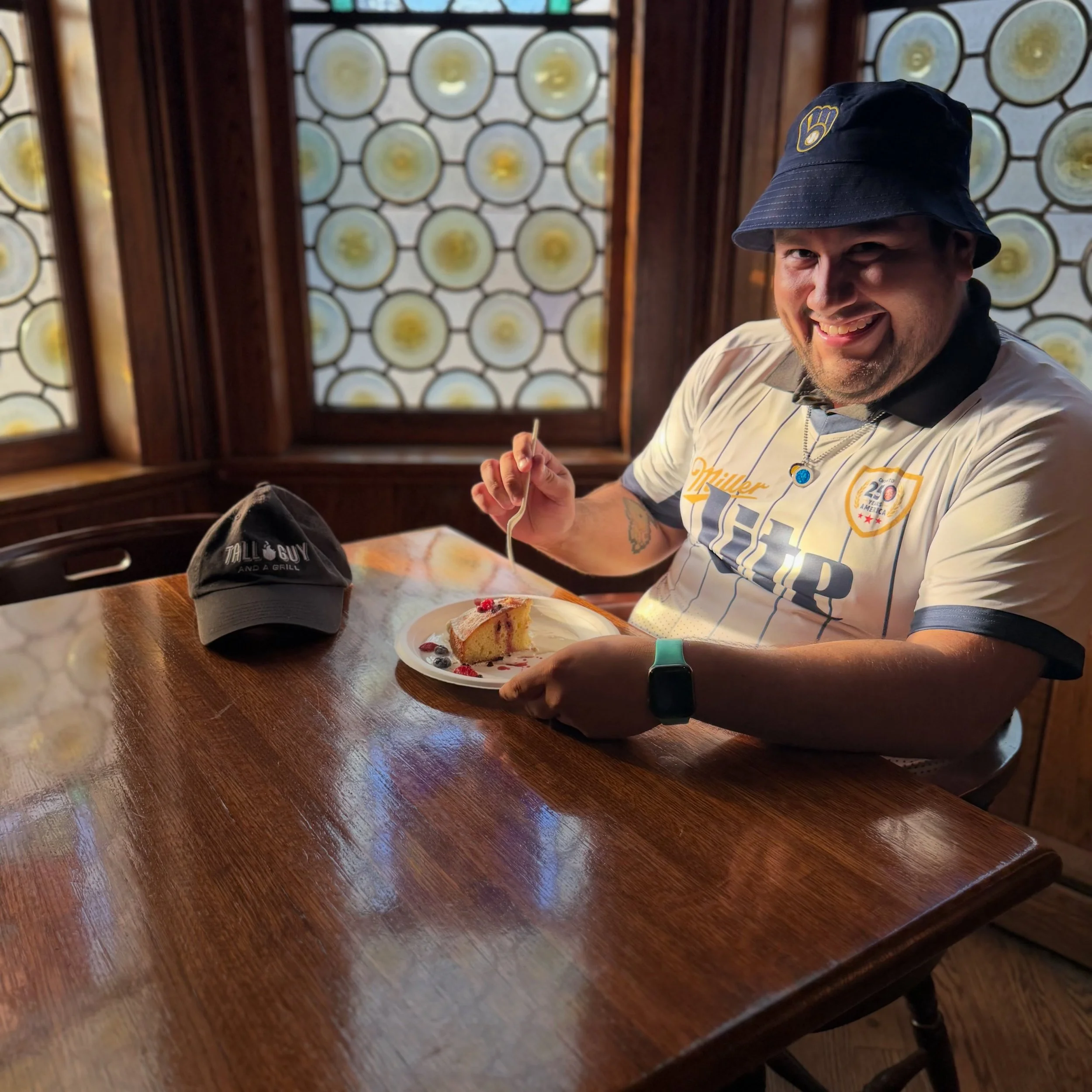 🍰 Just enjoying the fruits of our labor (quite literally) 😉 

New venue unlocked: the historic Miller Caves.🍻 

Built in 1850, featured on @bravotopchef Wisconsin, and now officially added to the list of very cool places we&rsquo;ve catered.

Beer