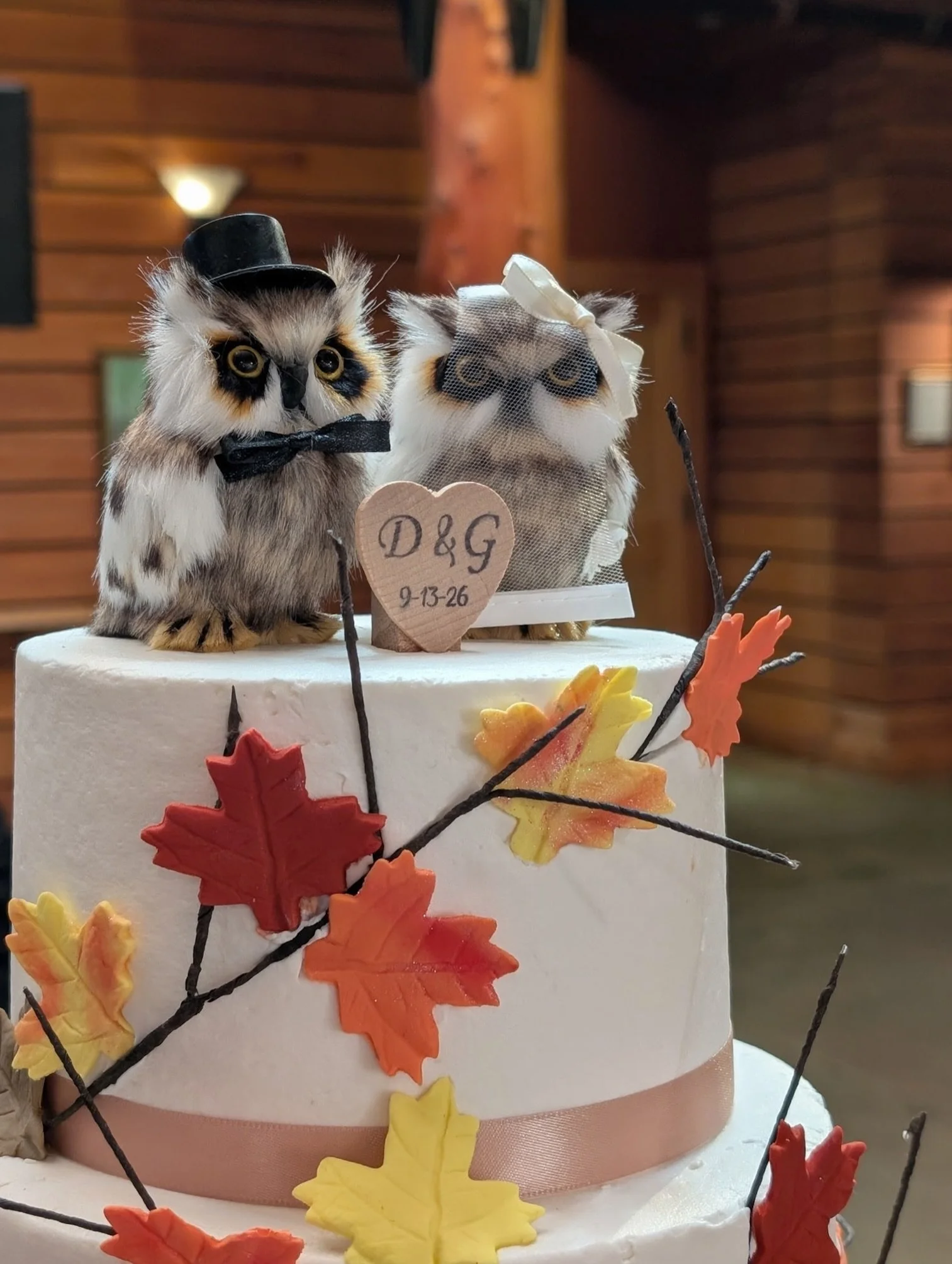 Owl you need is love🦉 Congrats D+G!