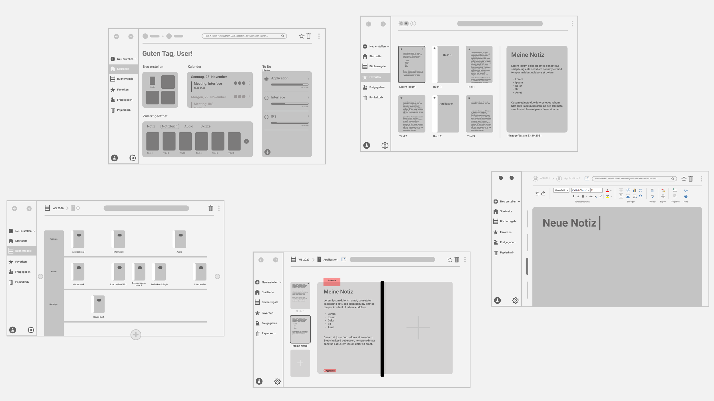 Aus Skizzen wurden iterativ Wireframes entwickelt und zu einem MVP verdichtet. User Tests validieren das Konzept, steigern Klarheit und sichern eine effiziente Basis für die Umsetzung des Redesign.