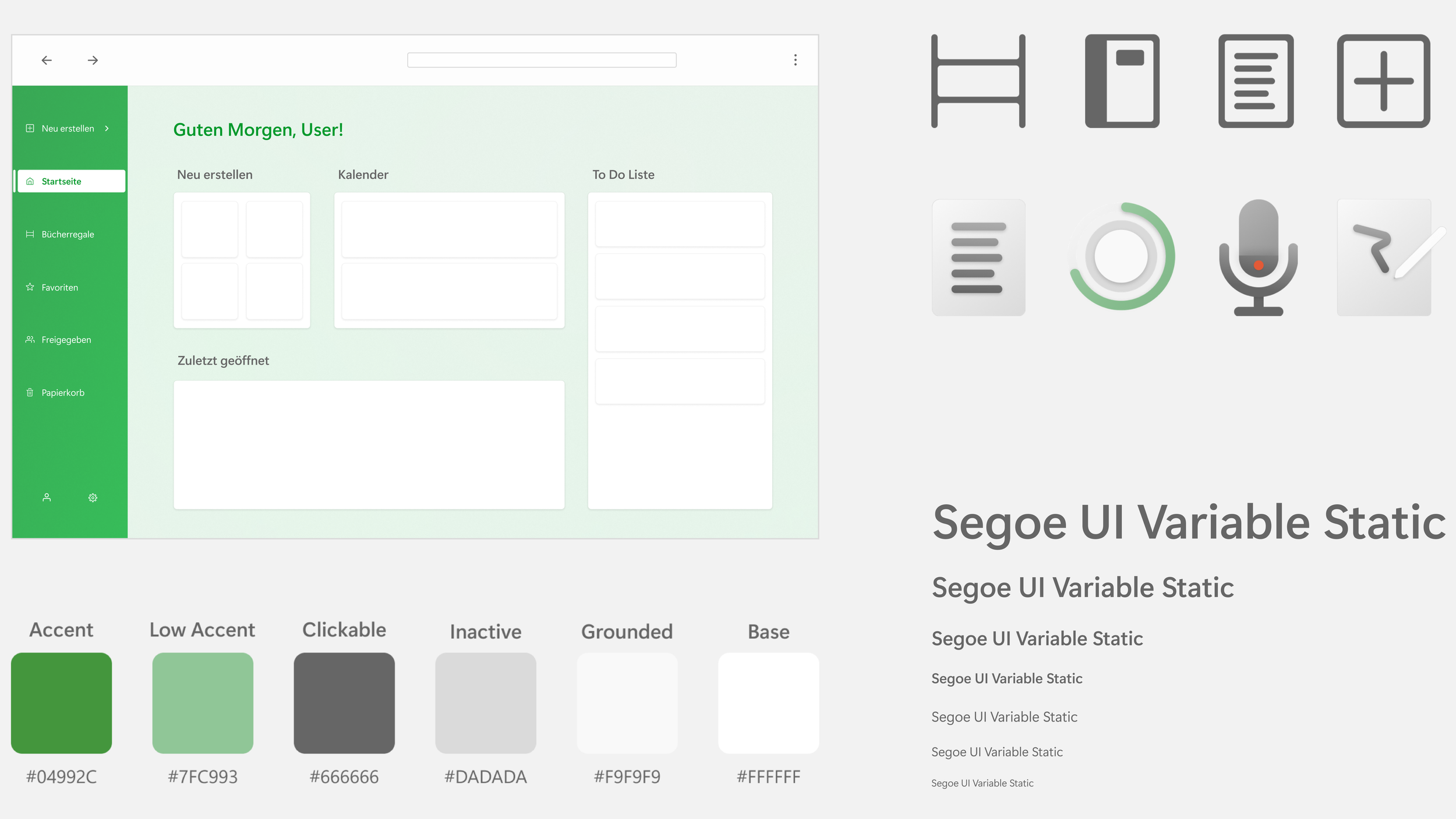 Das Visual Design von Evernote schafft eine warme, klare Nutzerumgebung, verbessert Orientierung durch reduzierte Formen und Kontraste und steigert Effizienz sowie Verständlichkeit in der Informationsverarbeitung.