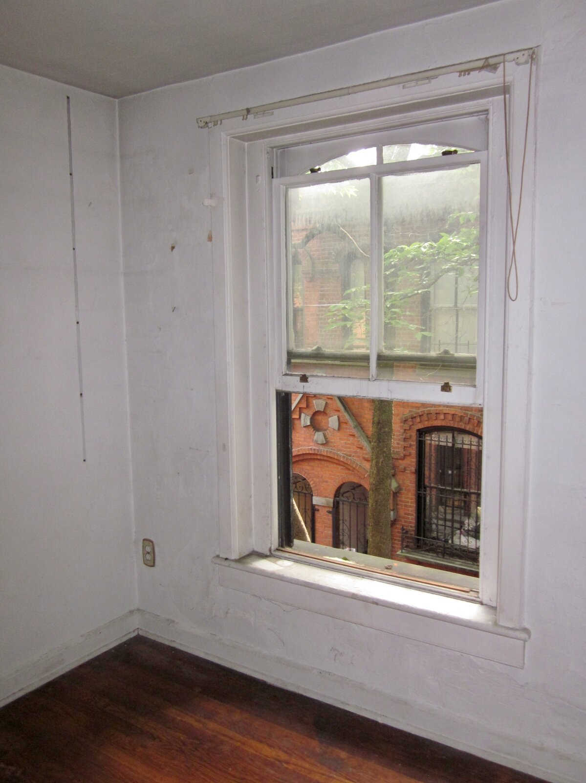  Before: The office replaced the back bedroom on the second floor. 