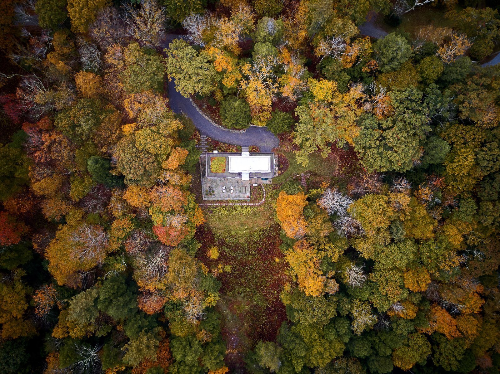   The 4,368-square-foot residence lies in the isolated town of Mount Washington, Massachusetts.  