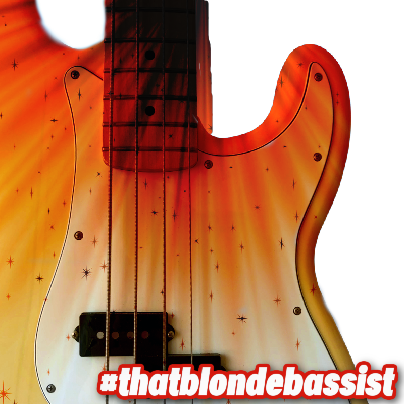 Jules Whelpton- #thatblondebassist