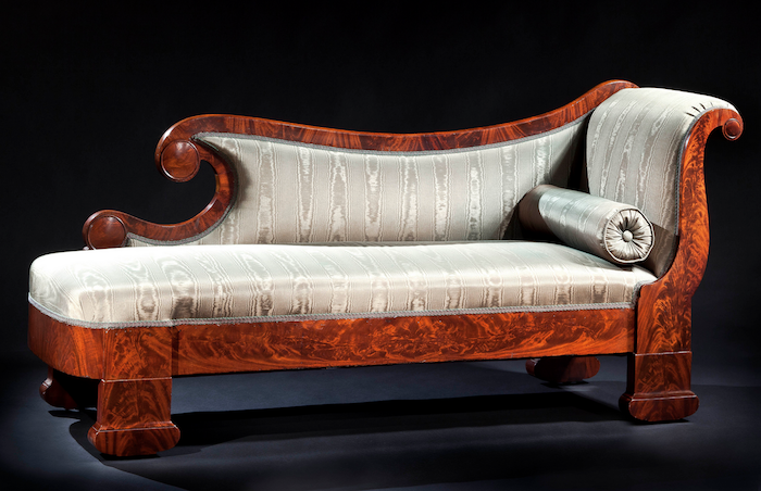 Duncan Phyfe Grecian Sofa, $16,000