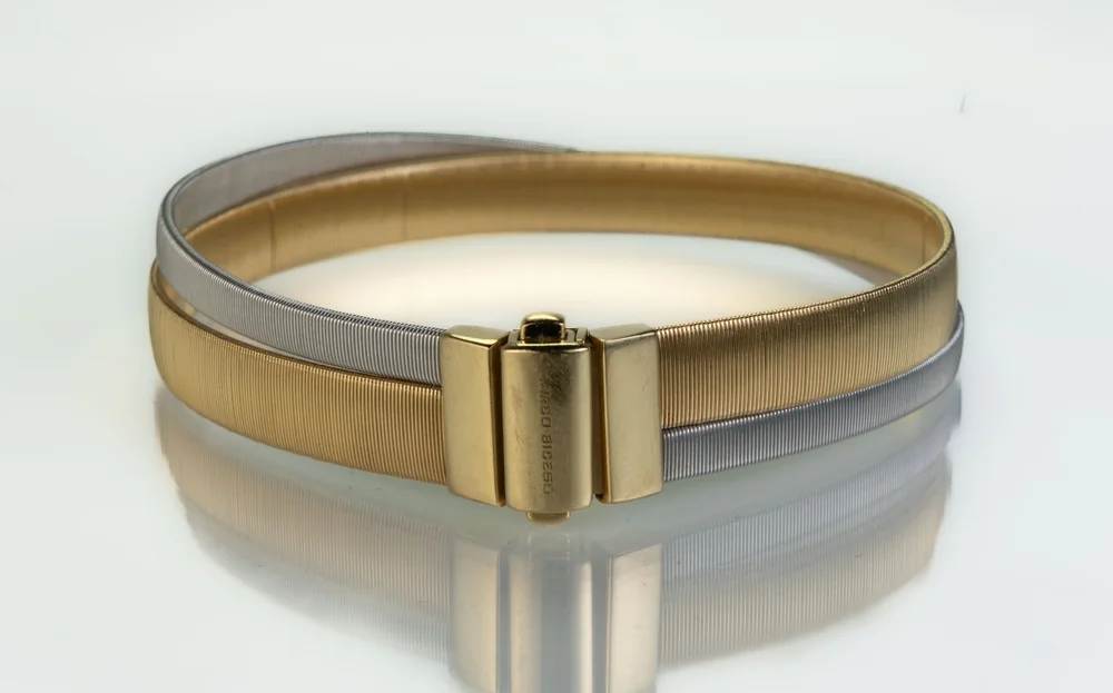 Lot 141: Marco Bicego 18k Two-Tone Masai Bracelet