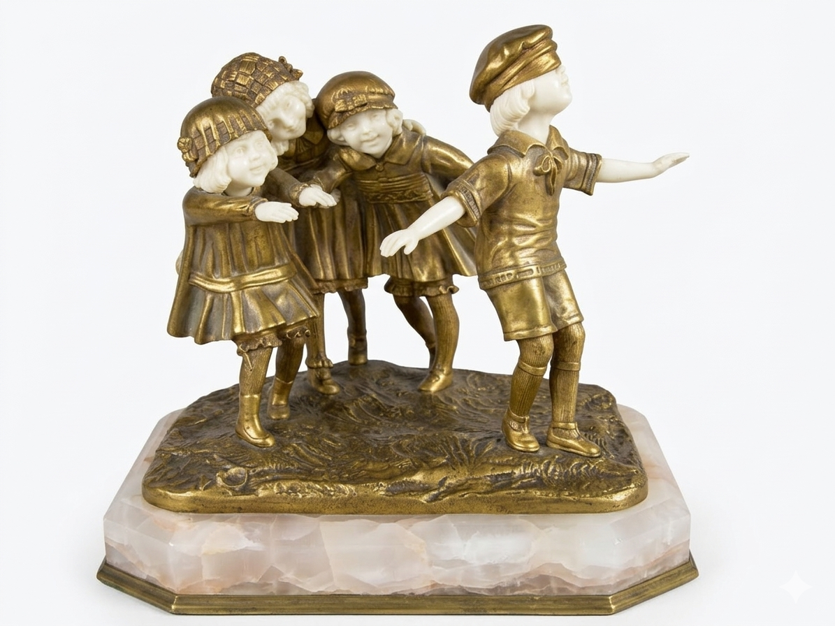 Dimitri Chiparus bronze Blind Mans Bluff.png