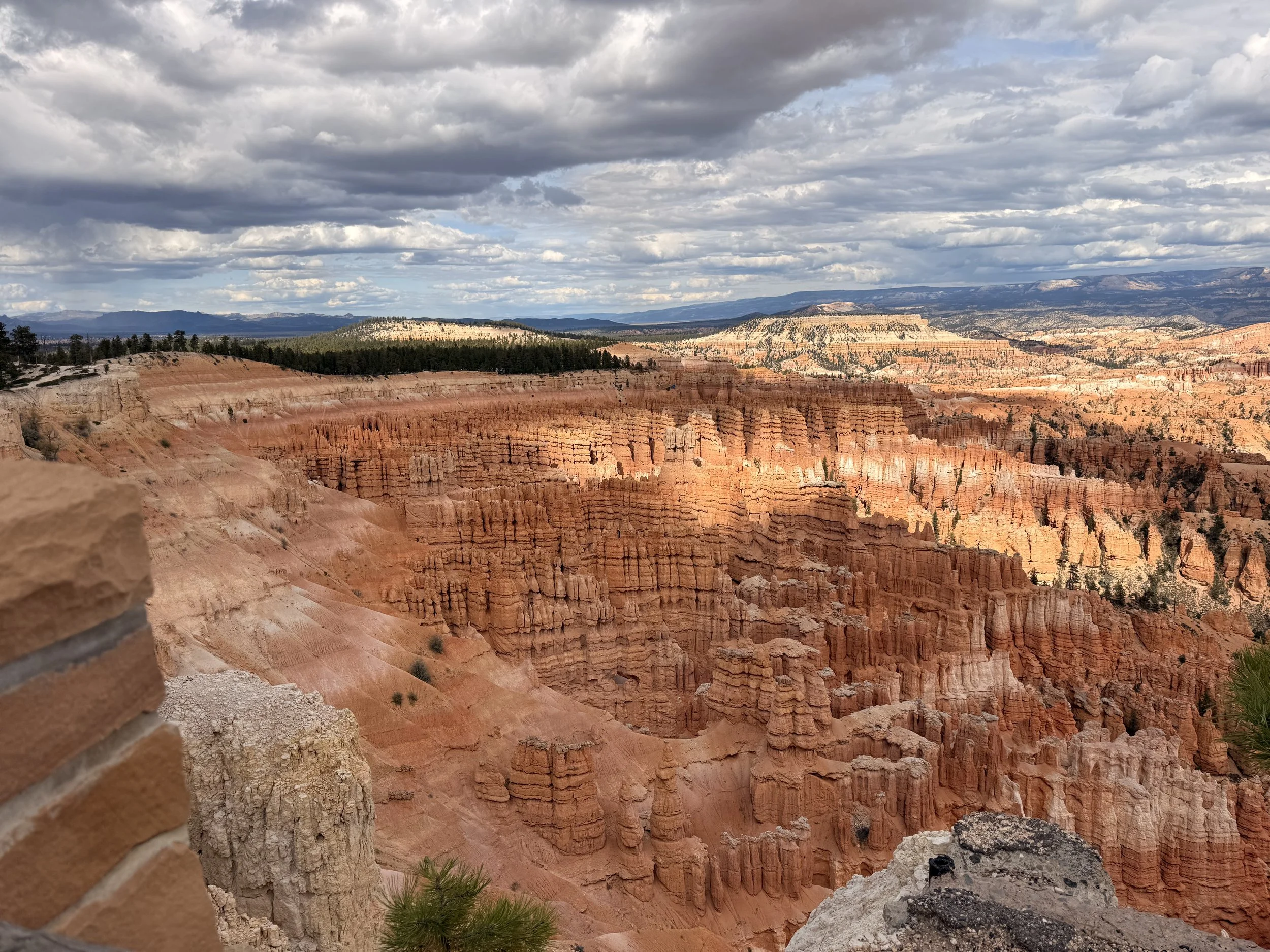Bryce Under Clouds