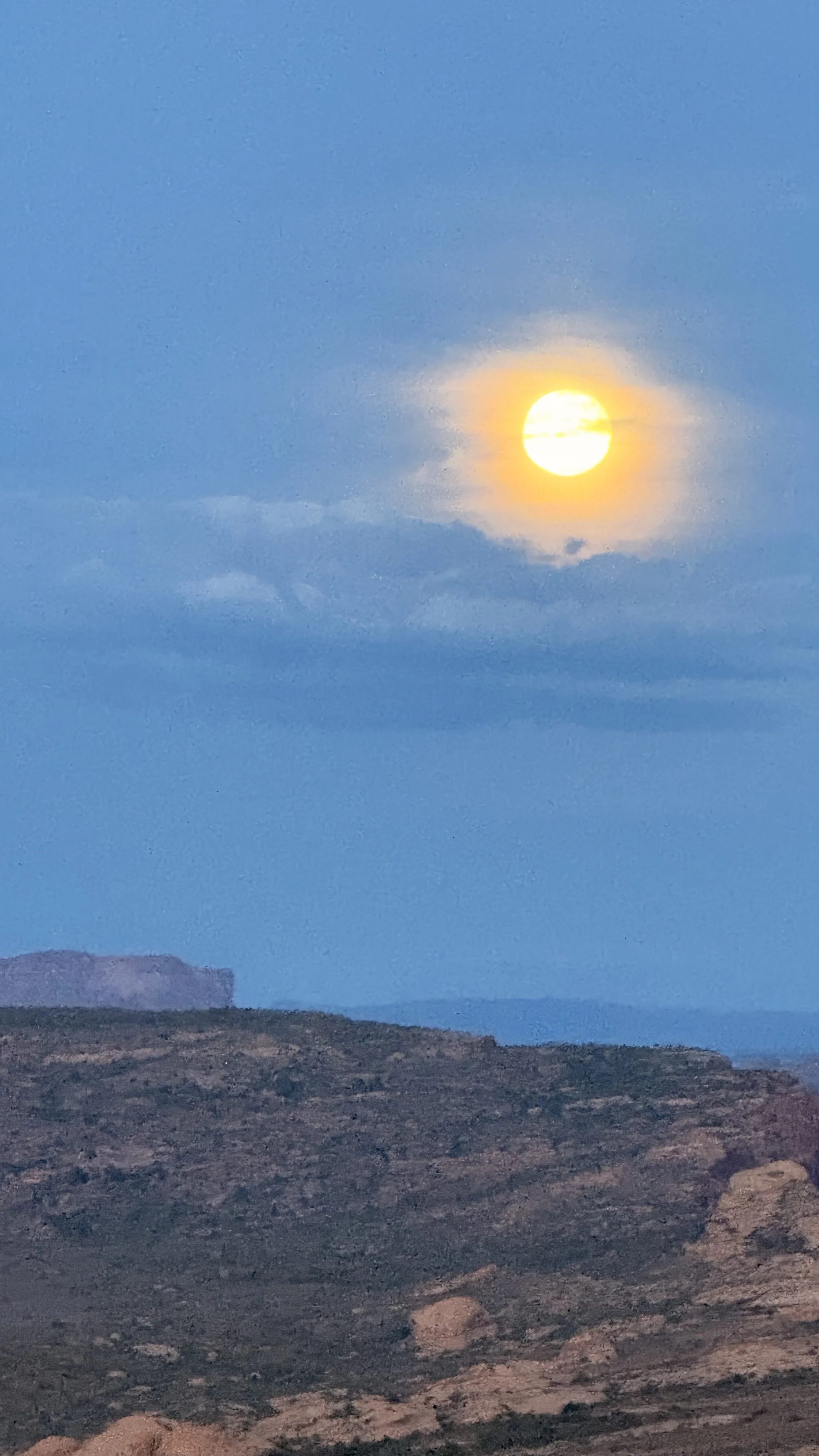Full Moon over Arches National Park