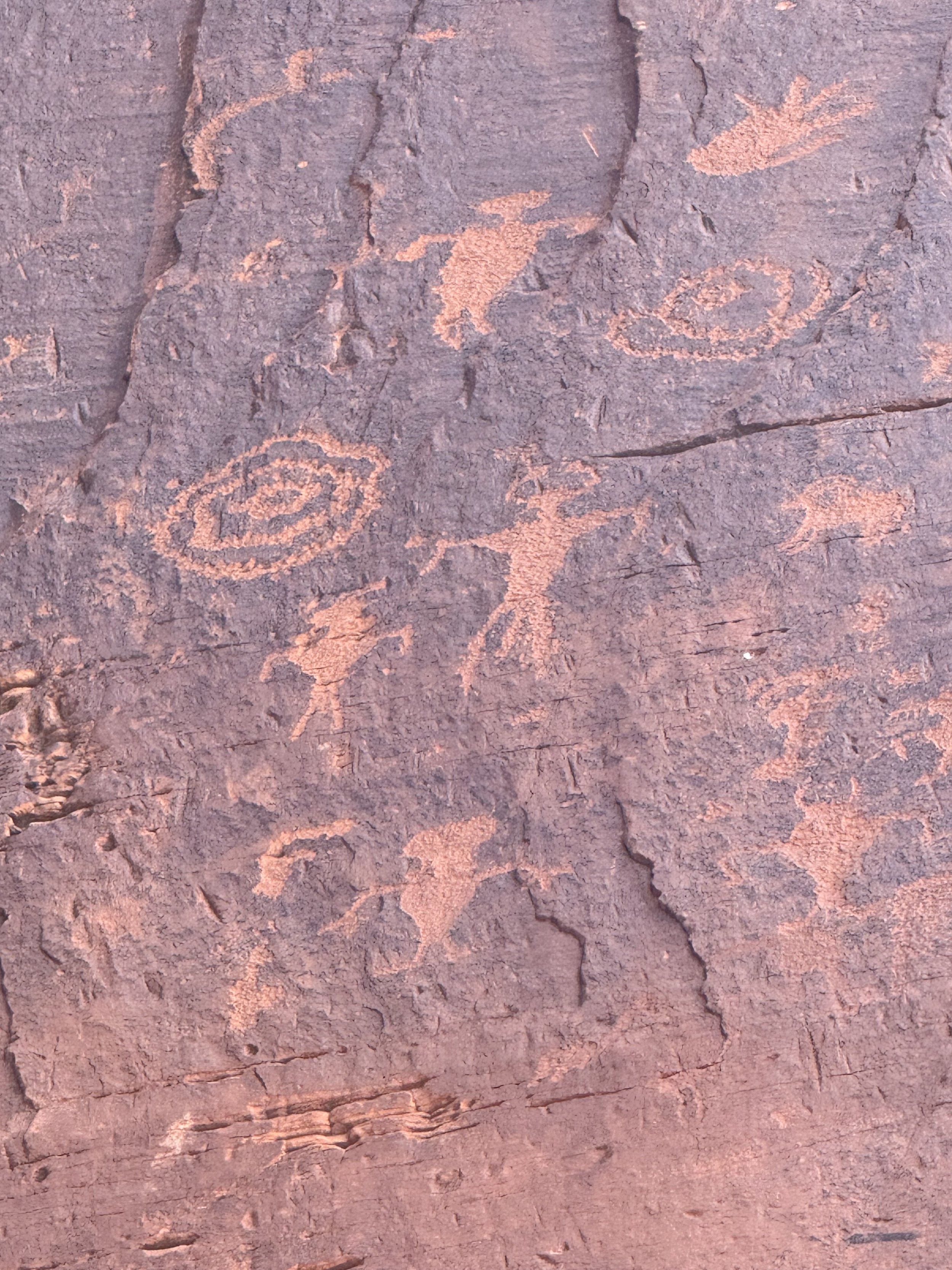 Petrolyphs at Moab Utah