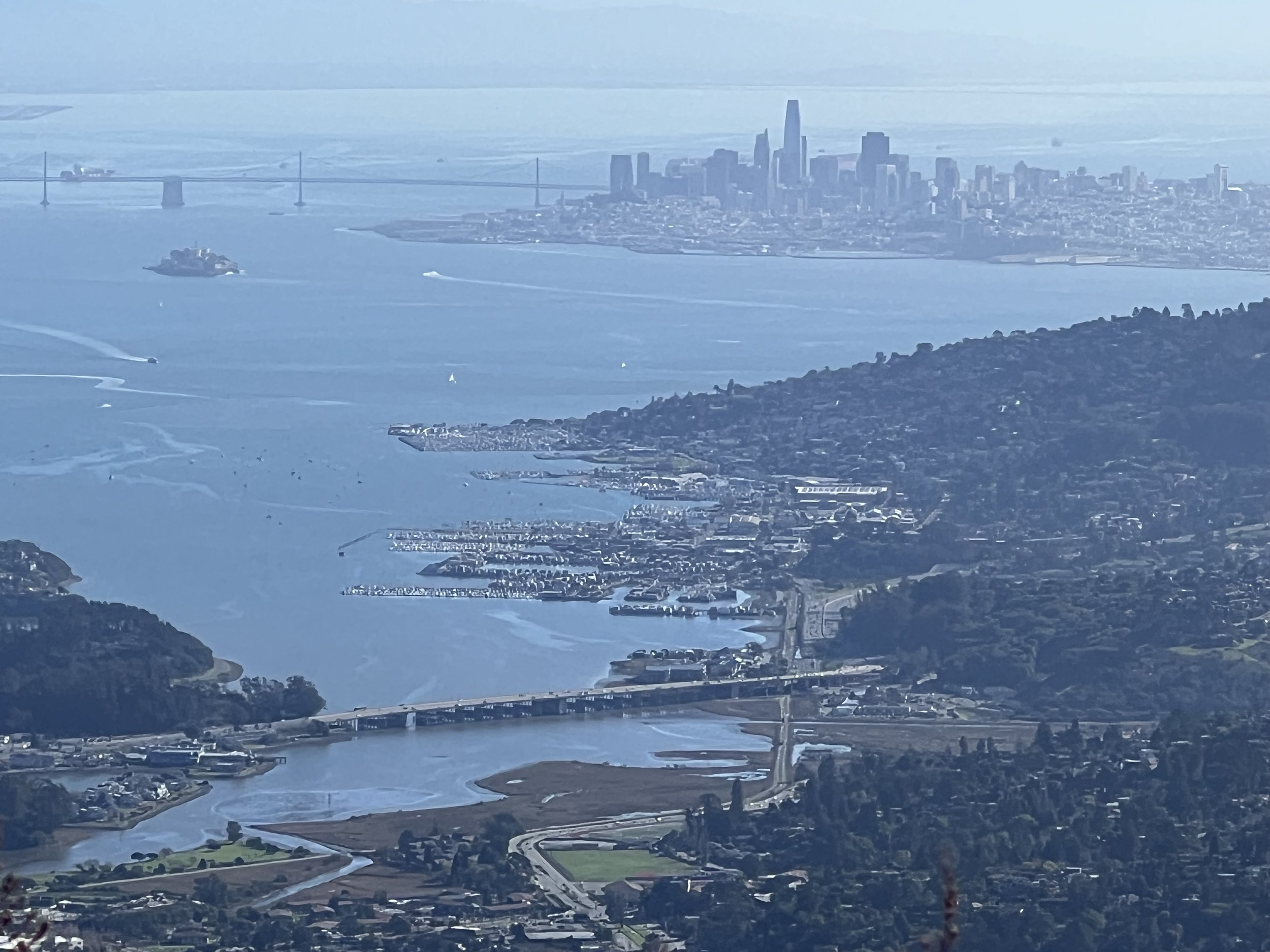 San Francisco from Mt. Tam