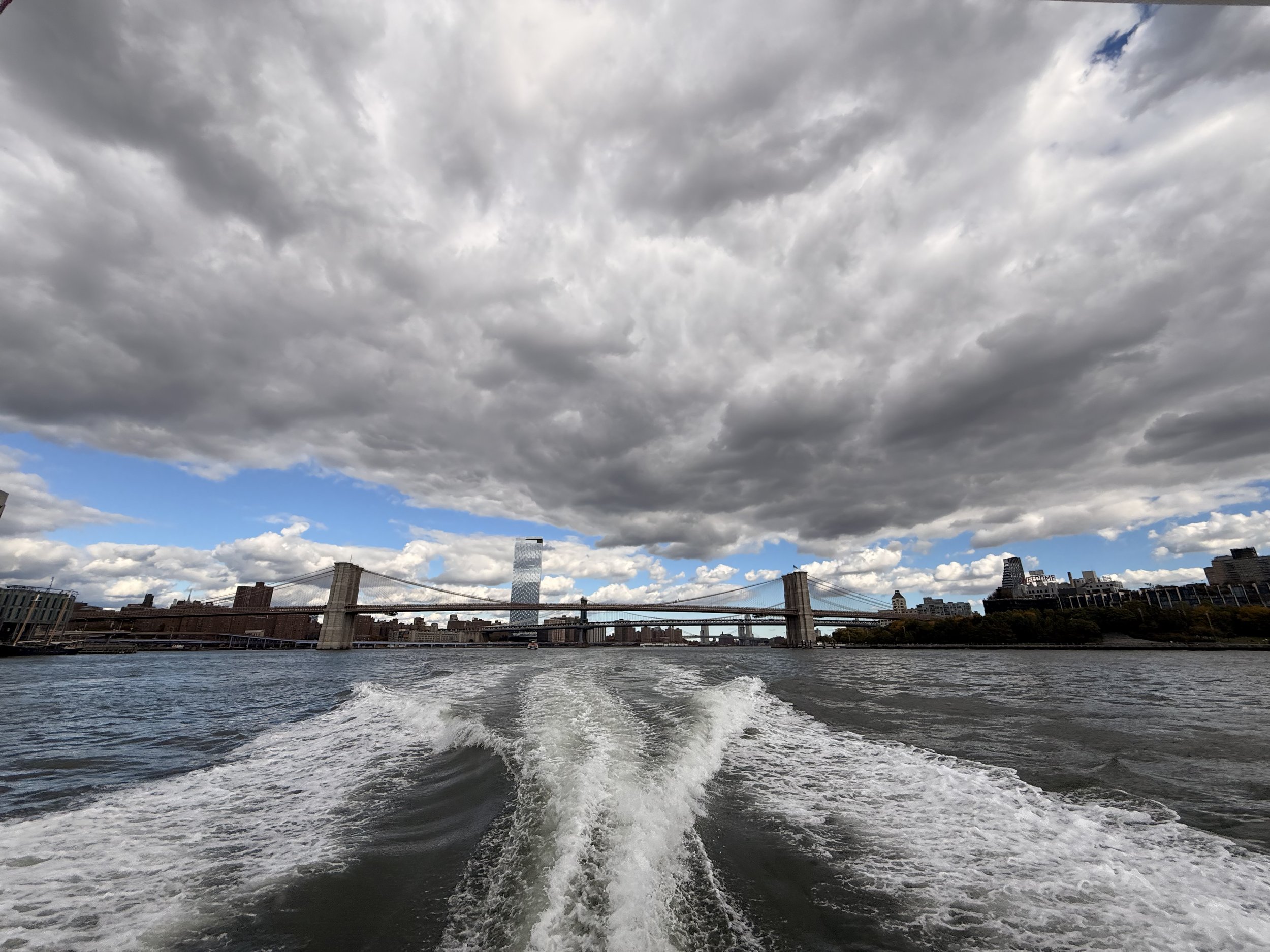 Cloud Burst Leaving NYC