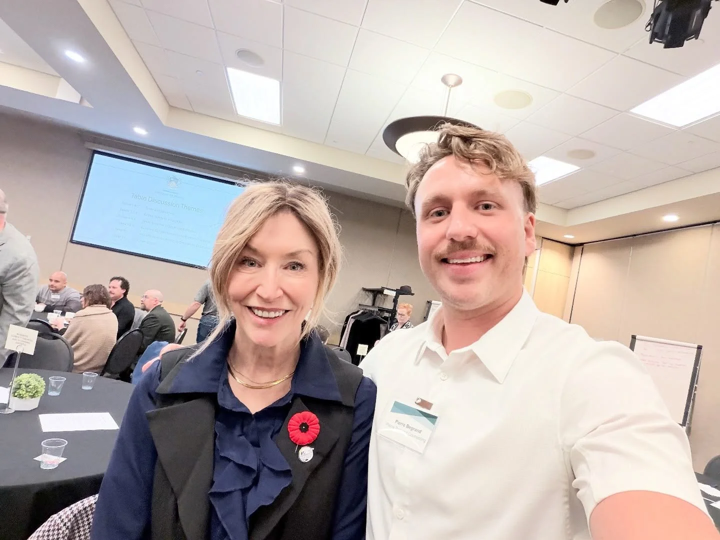 I met with the Mayor of Saskatoon this week, Cynthia Block. I am grateful to have been invited to the first ever Mayors Business Forum as a representative of my business, Pierre Begrand Counselling, and as a voice for many others who share the same c