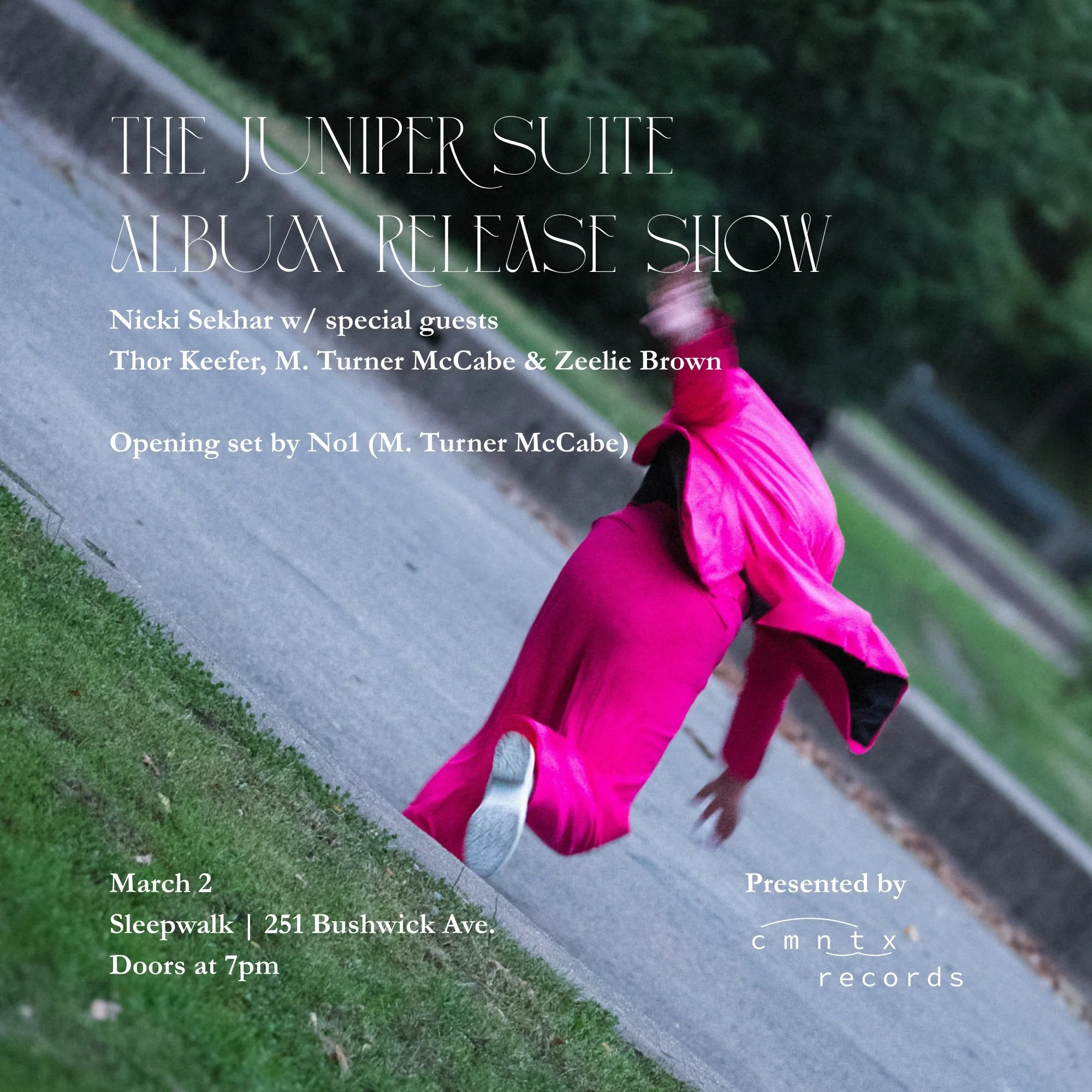 The Jupiter Suite Album Release Show: Nicki Sekhar + Special Guests